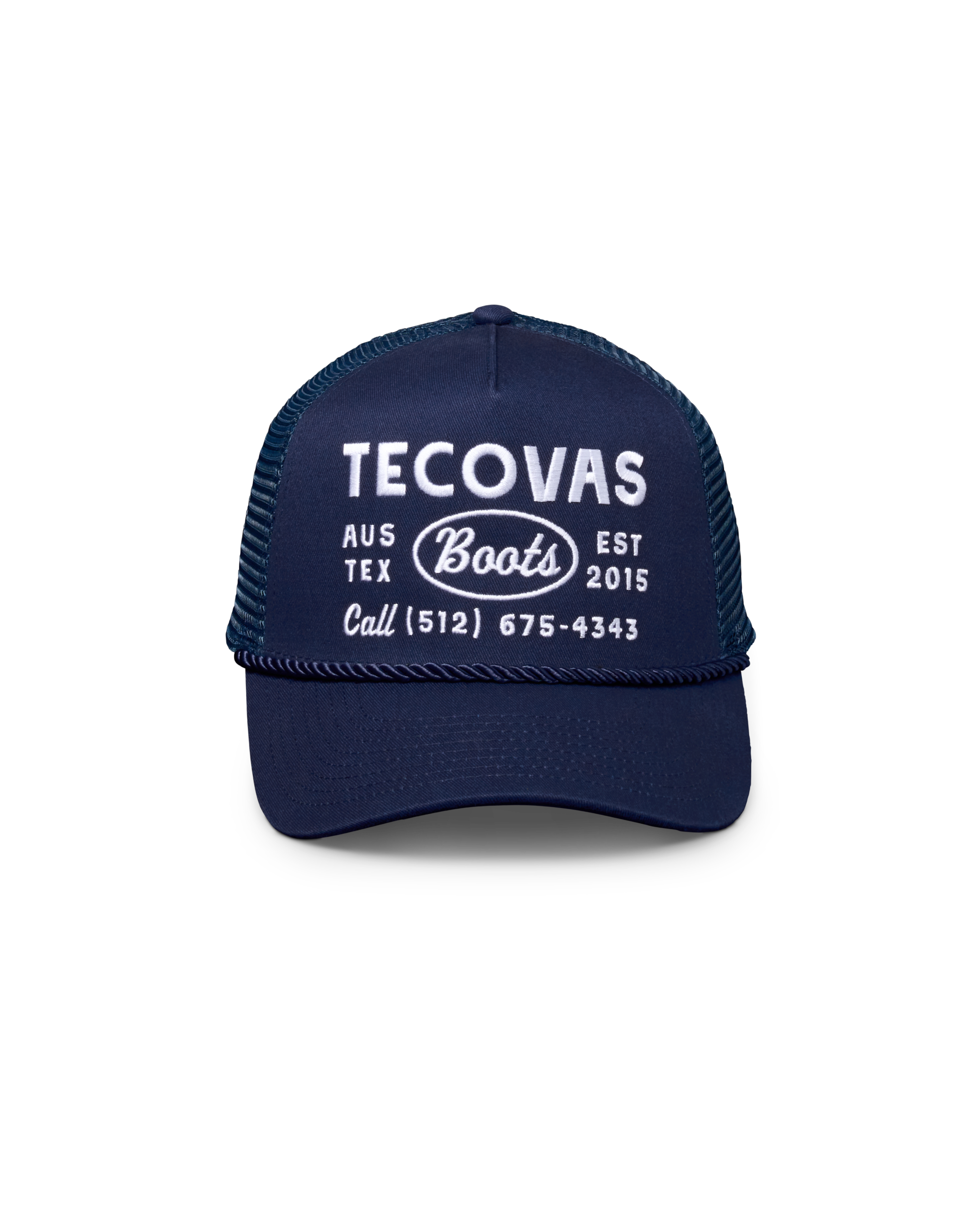 Tecovas Boots Trucker - Navy Cotton Polyester