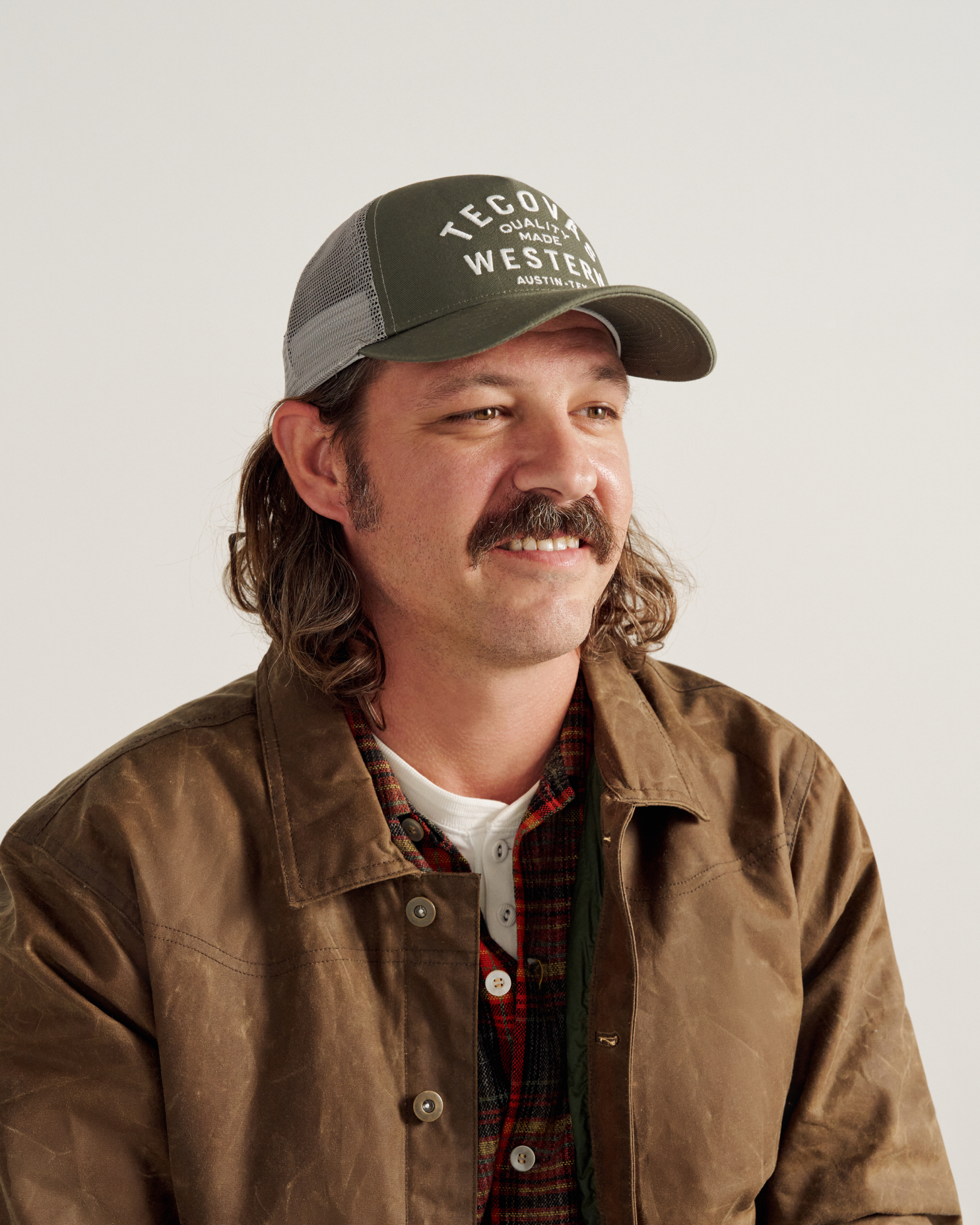 Quality Made Trucker Hat - Olive Cotton Polyester