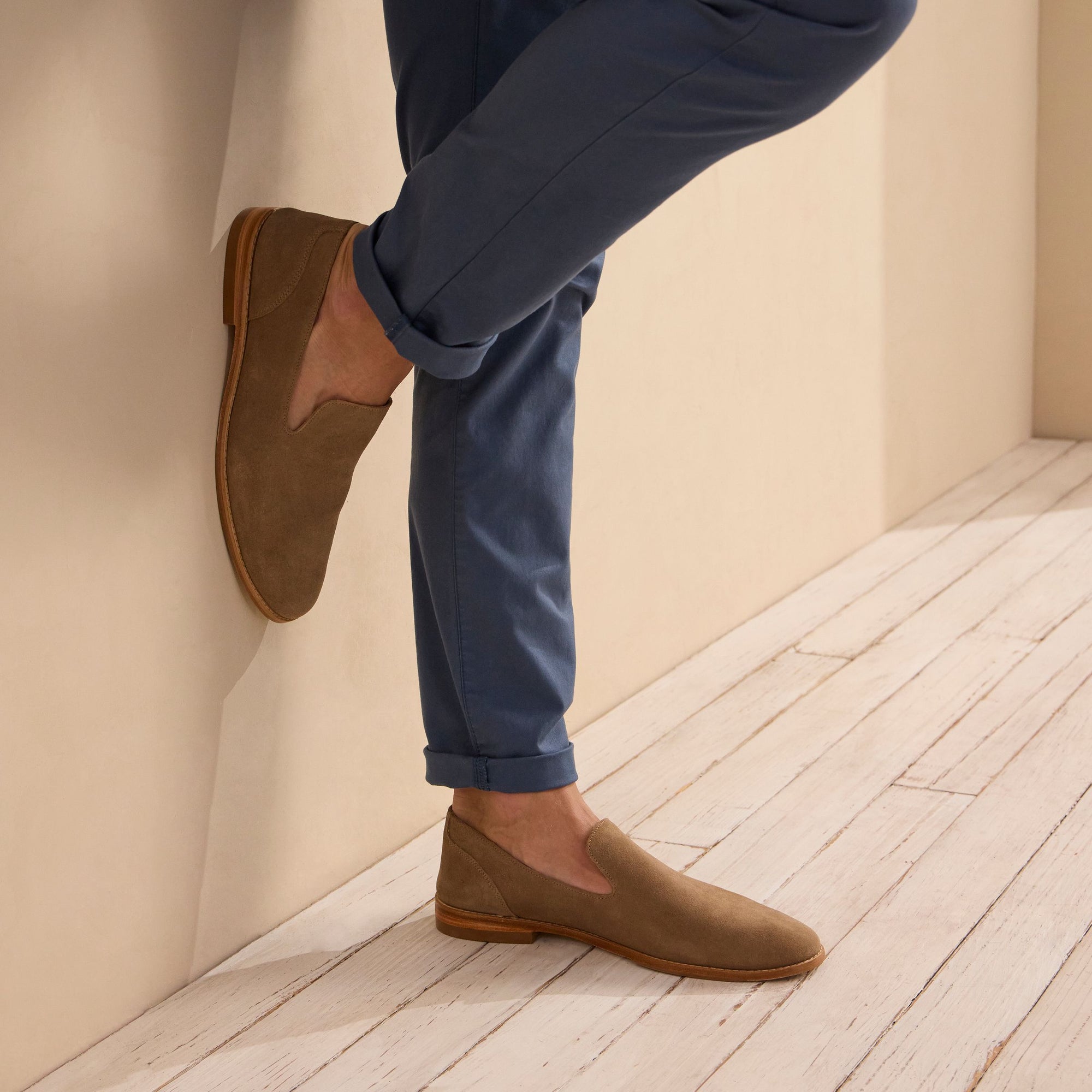 The Monterrey - Granite Suede