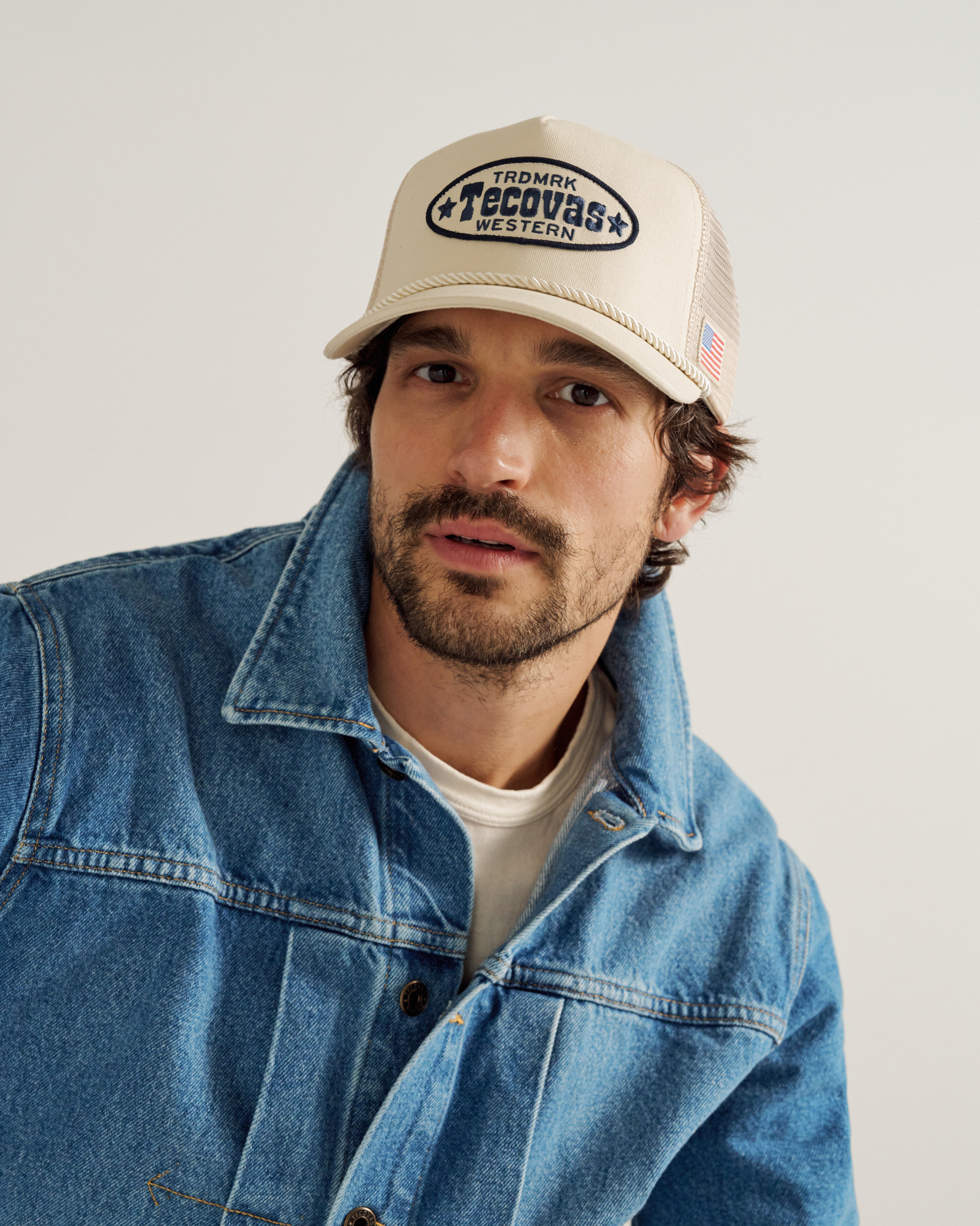 Trademark Trucker Hat - White Cotton Polyester