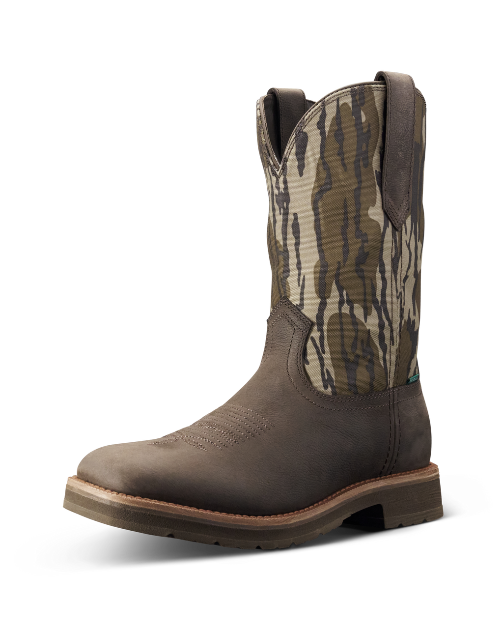 Tecovas x Mossy Oak Rugged Square Toe - Umber Cowhide