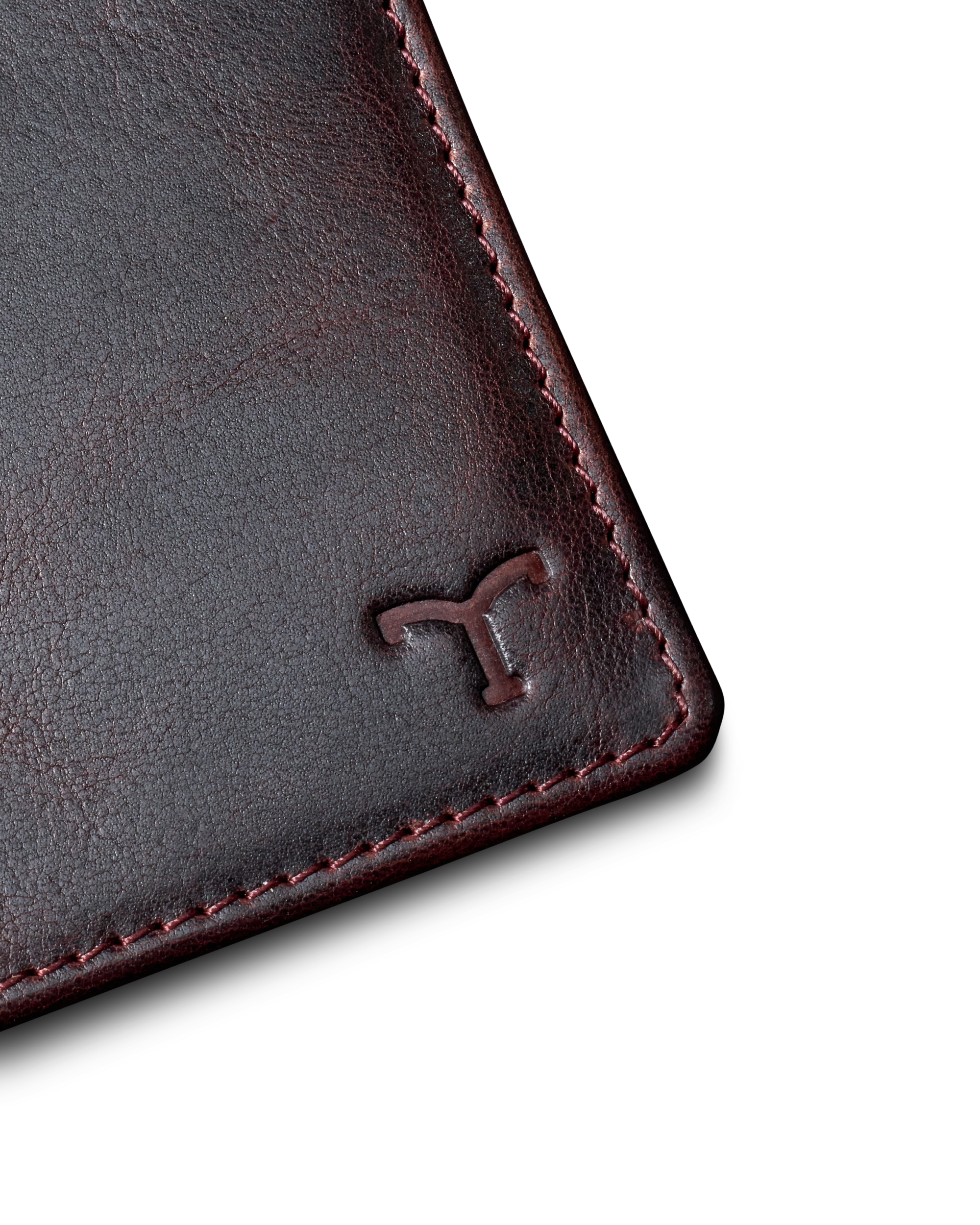 Men’s Moneyclip Billfold - Chocolate Cowhide