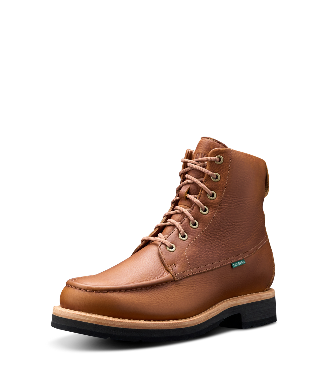 The Rugged Moc - Saddle Cowhide