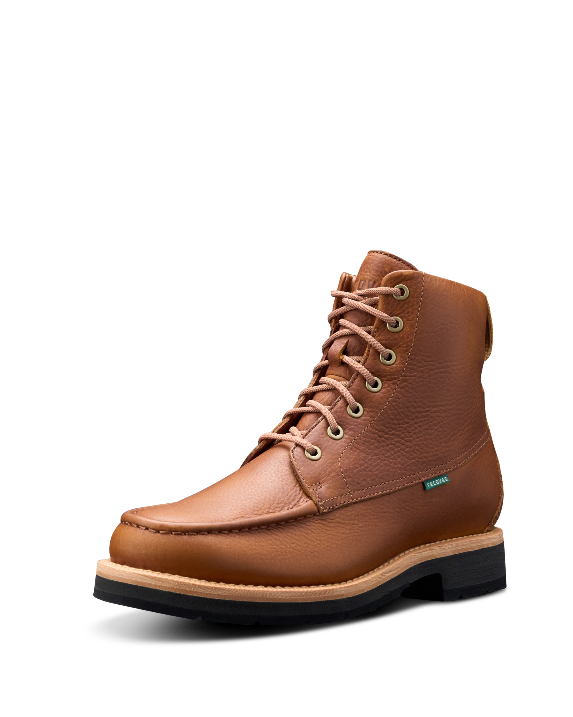 The Rugged Moc - Saddle Cowhide