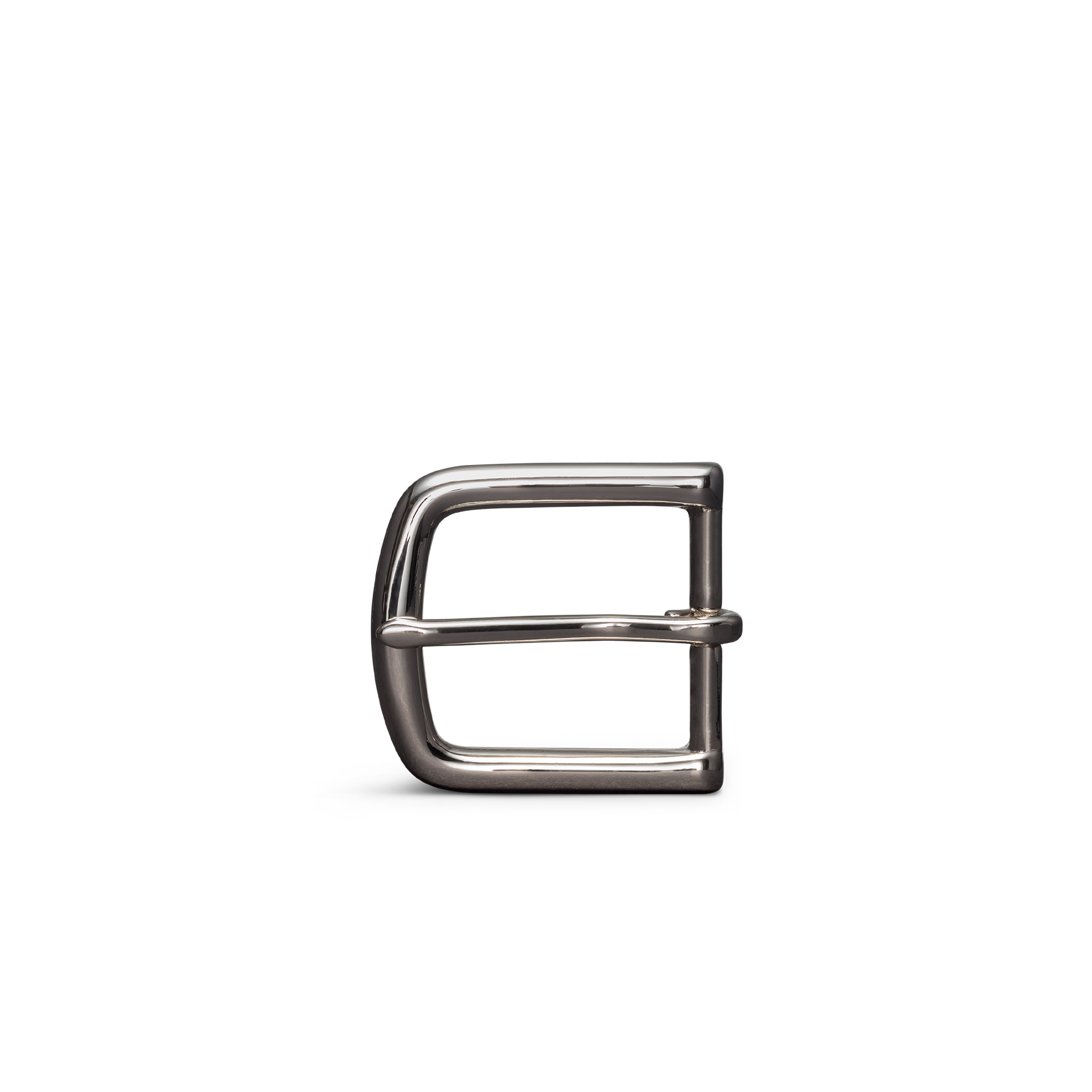 Men's Belt Buckle - Nickel Plated Brass Metal