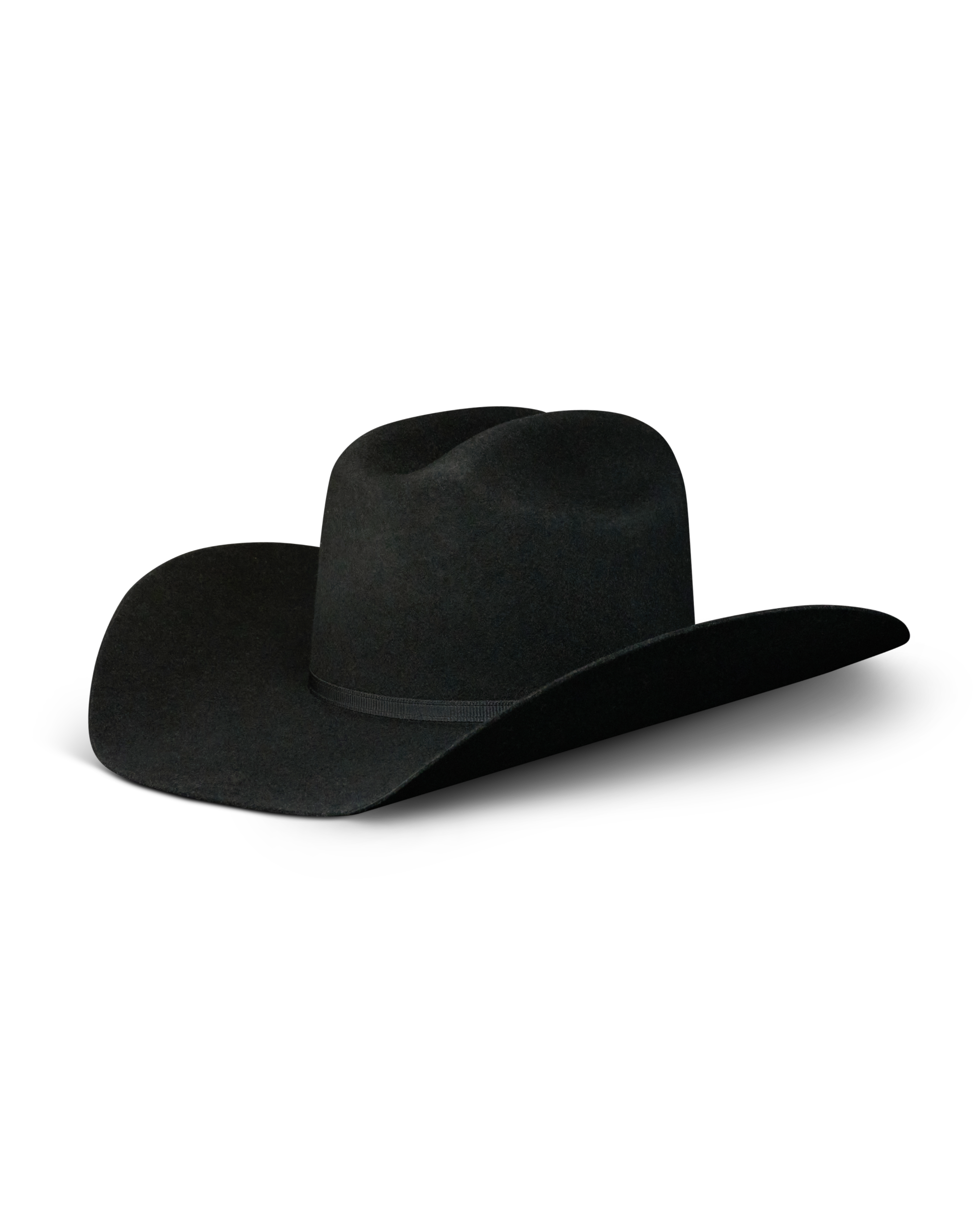 Cattleman Wool Cowboy Hat - Black Wool