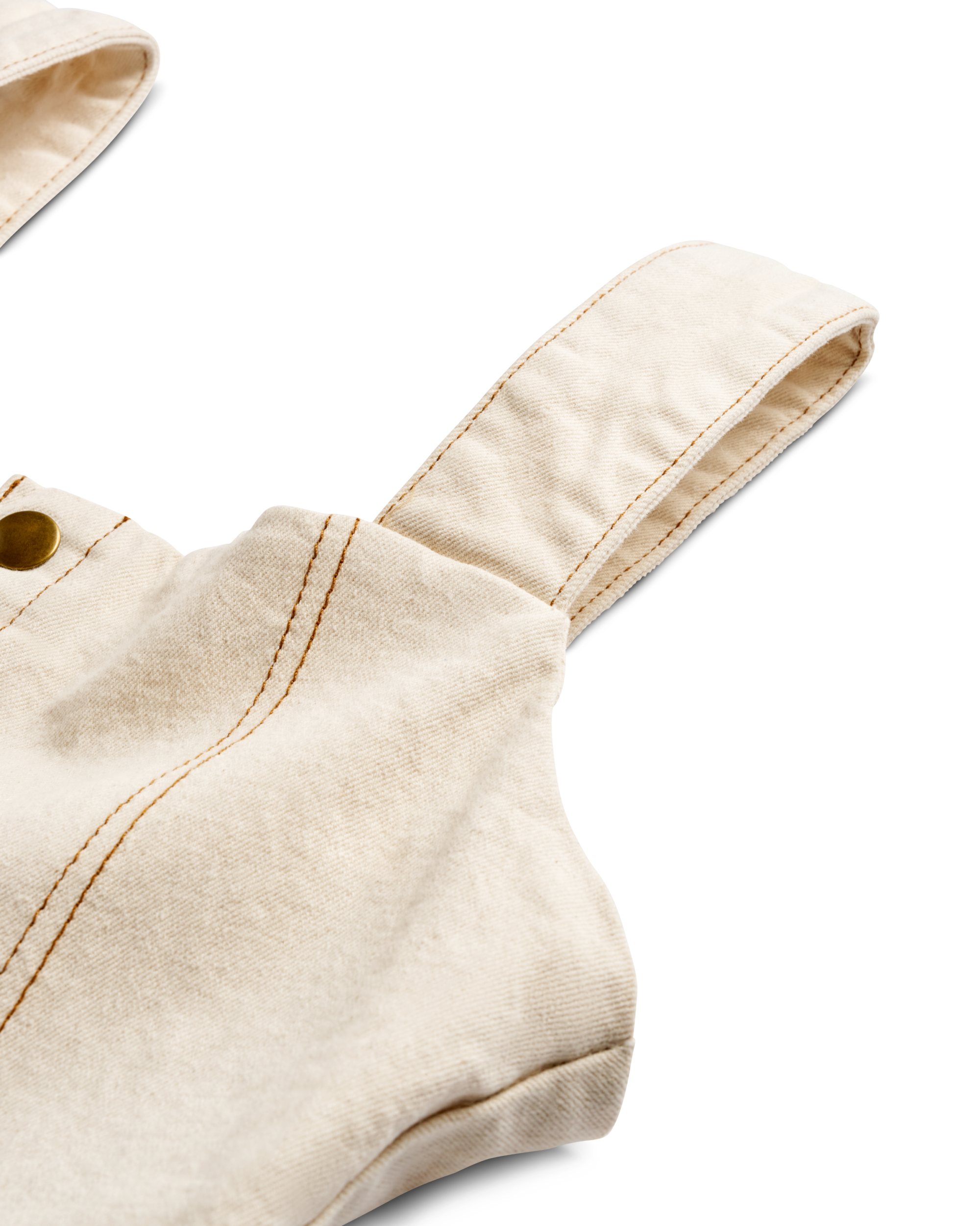 Women's Denim Jumpsuit - Natural Denim