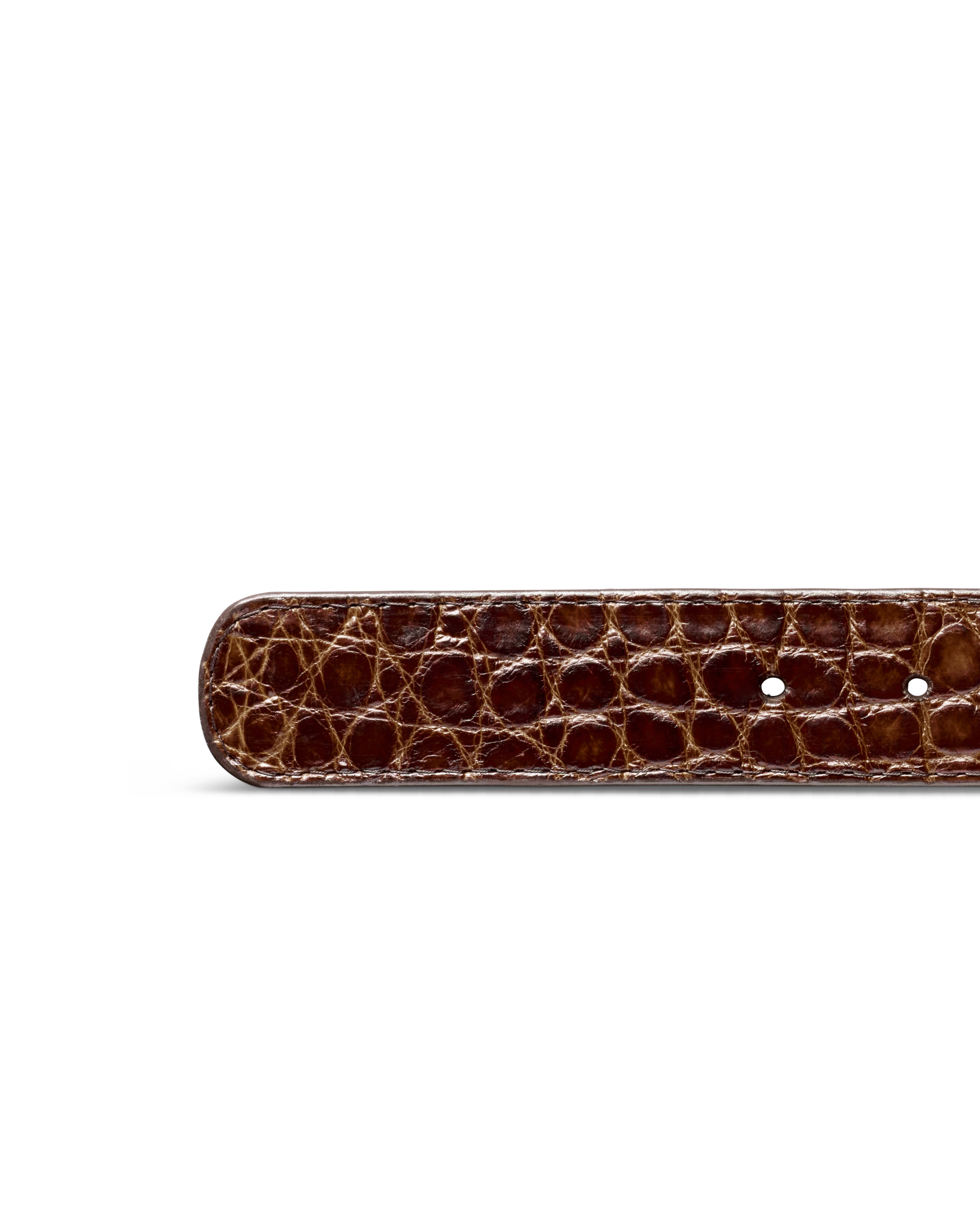 Men's Alligator Belt - Whiskey Alligator