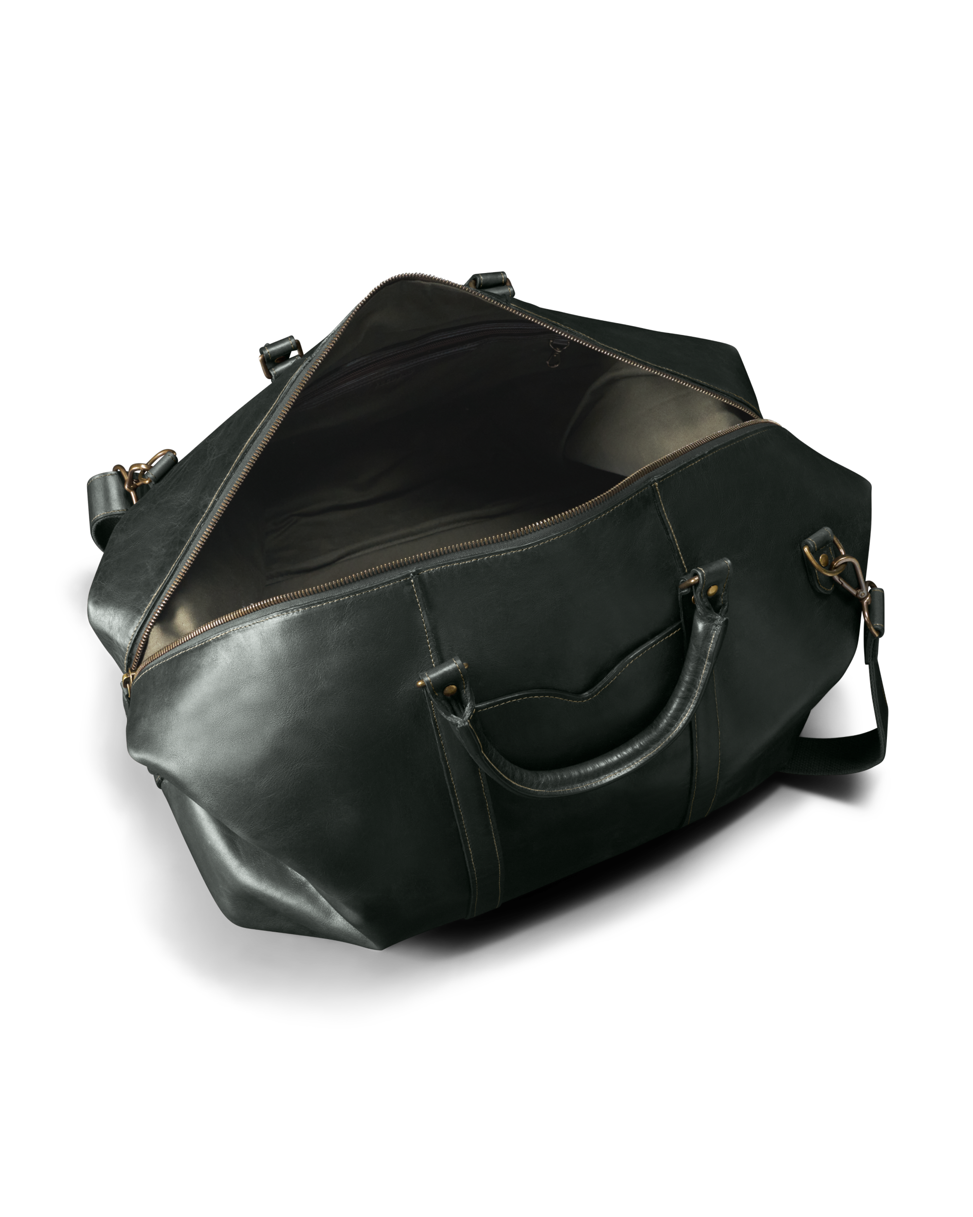 Bartlett Large Weekender - Midnight Green Cowhide