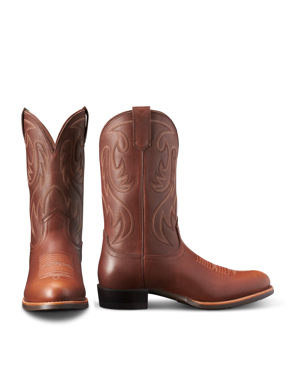 The Buck - Dark Bourbon Cowhide