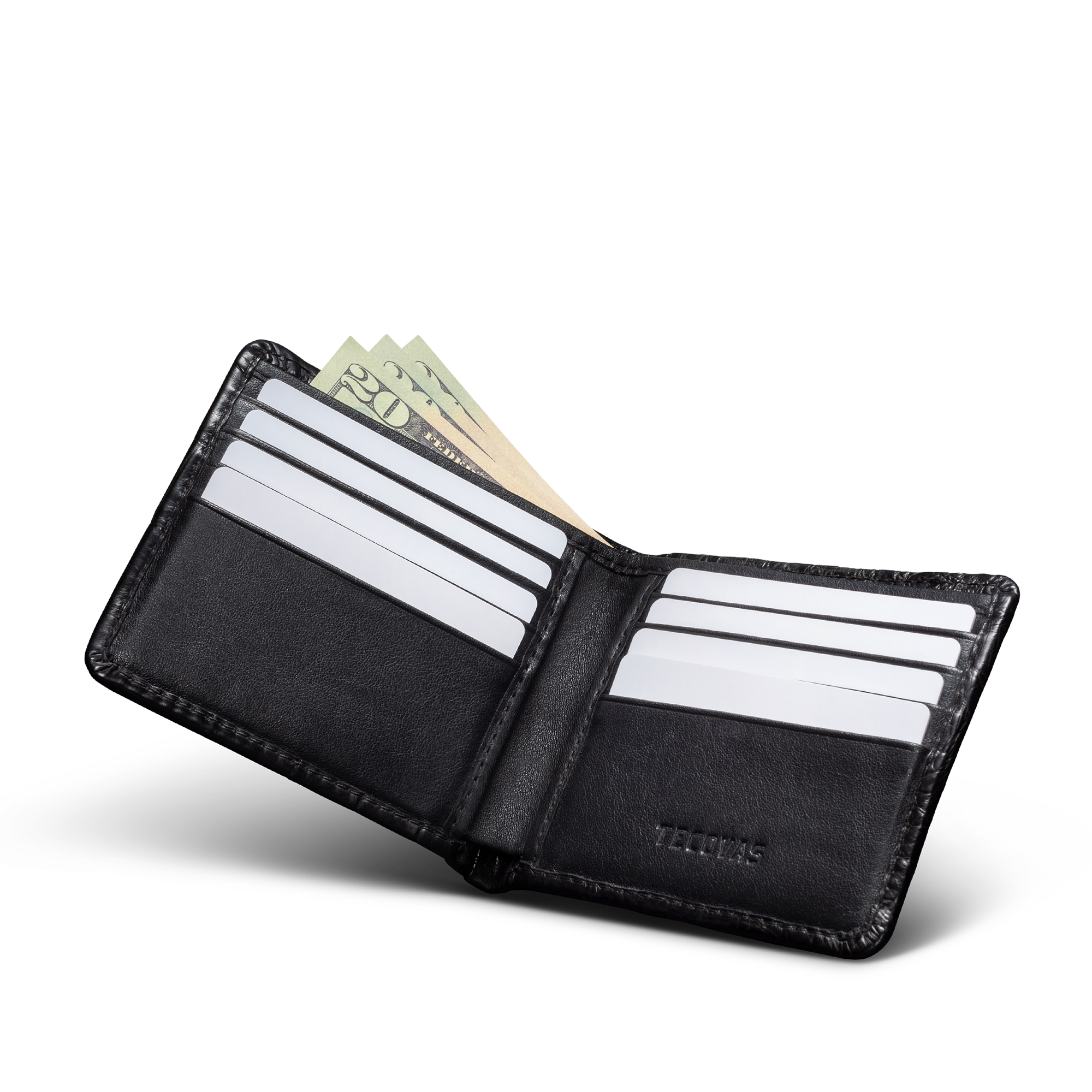 Alligator Billfold - Midnight Alligator