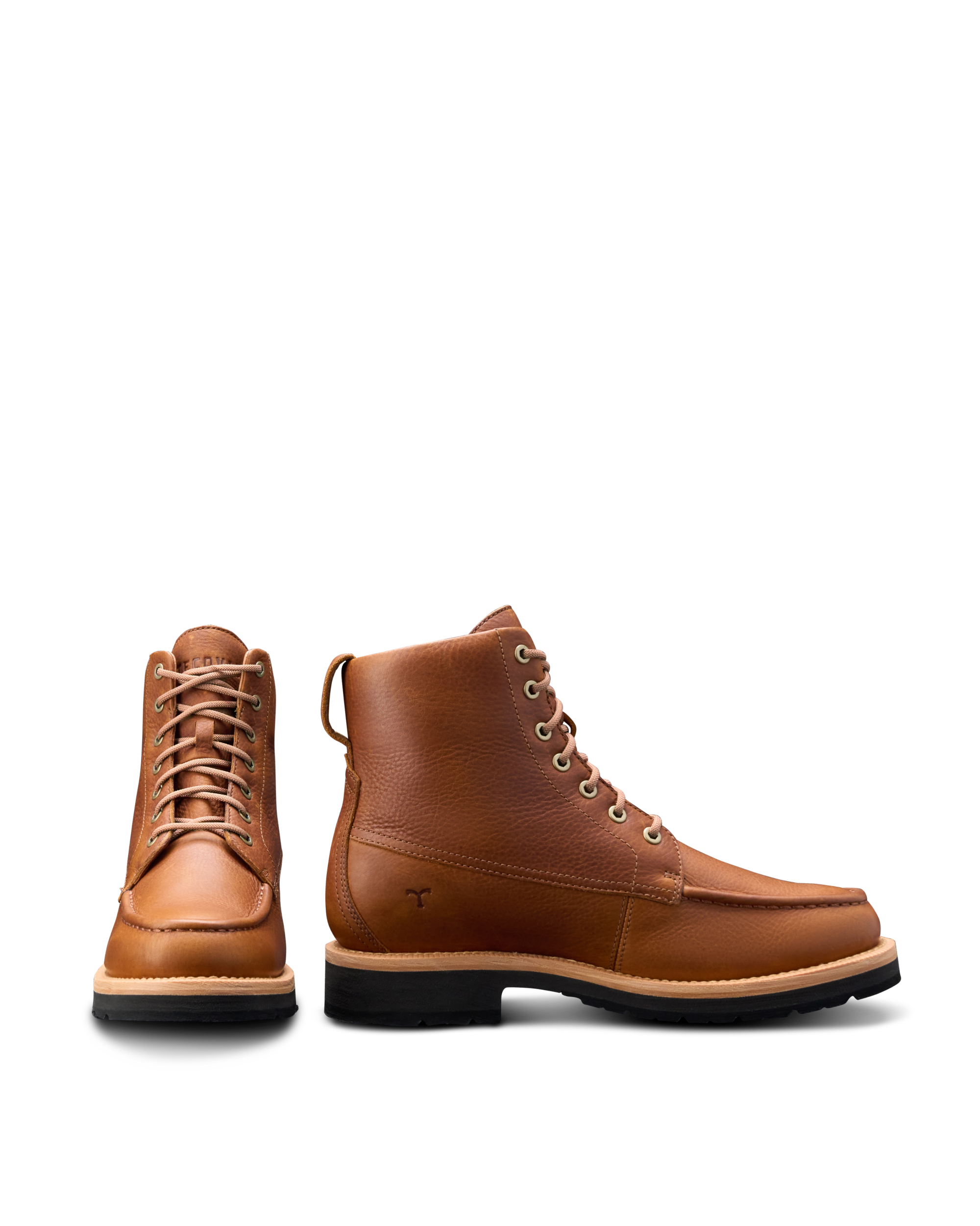 The Rugged Moc - Saddle Cowhide