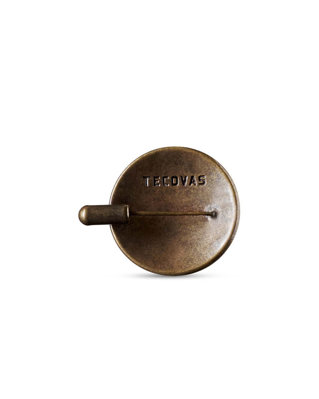 Concho Hat Pin - Antique Brass Metal