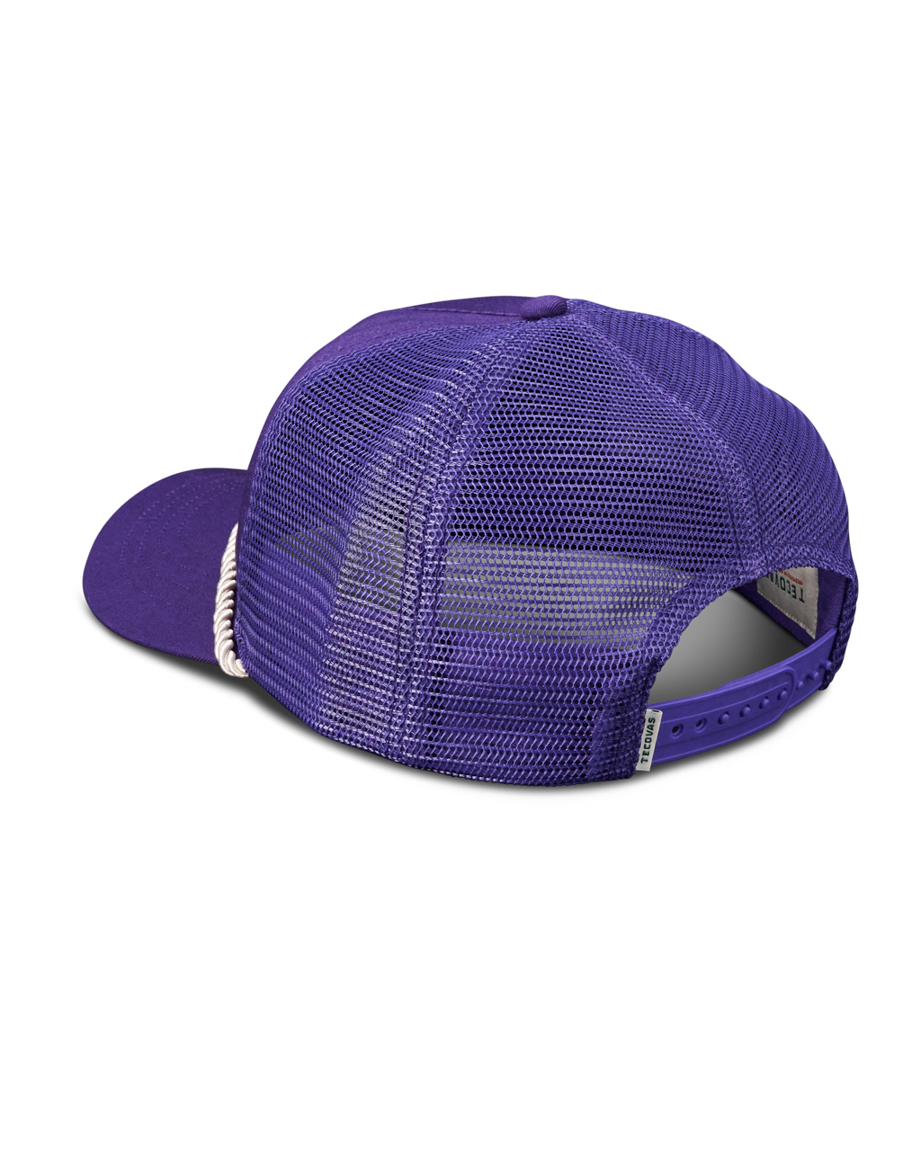 Tecovas Gameday Trucker - Purple Cotton Polyester