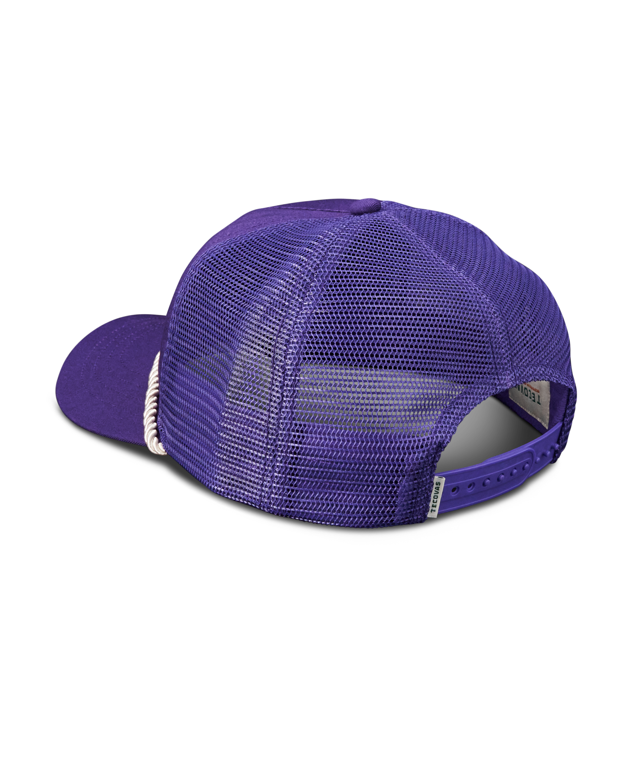 Tecovas Gameday Trucker - Purple Cotton Polyester