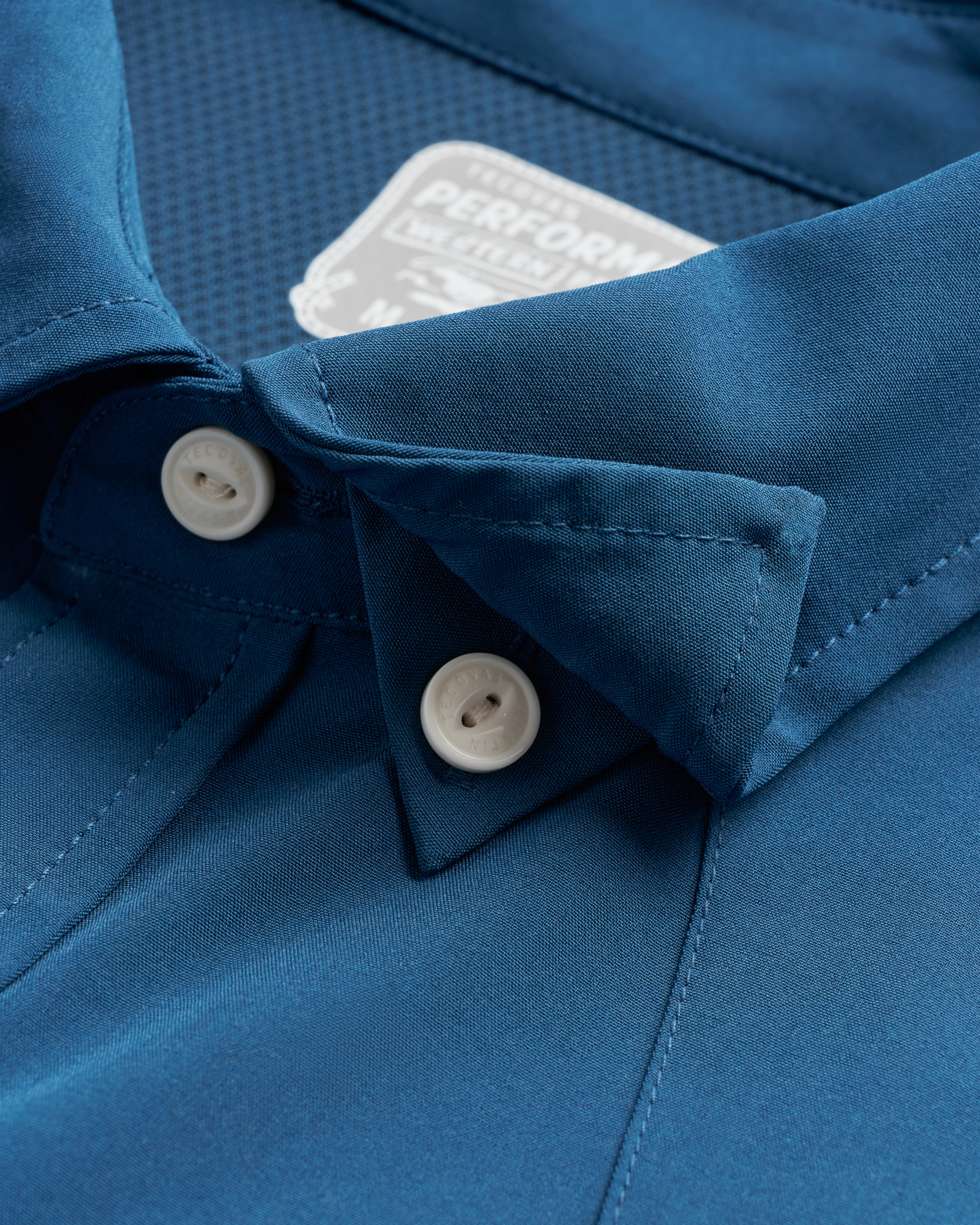 Men's Performance Long Sleeve Western Pearl Snap - Sailor Blue Performance