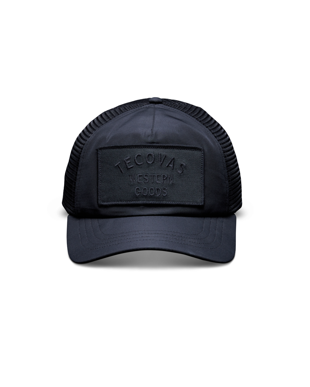 Western Goods Trucker Hat - Black Polyester