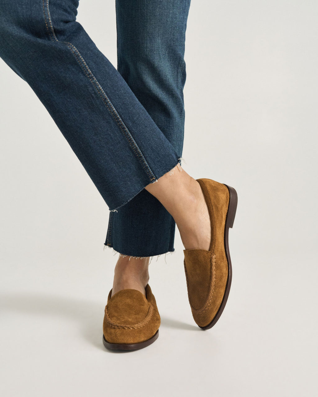 The Claire Braid - Sienna Suede