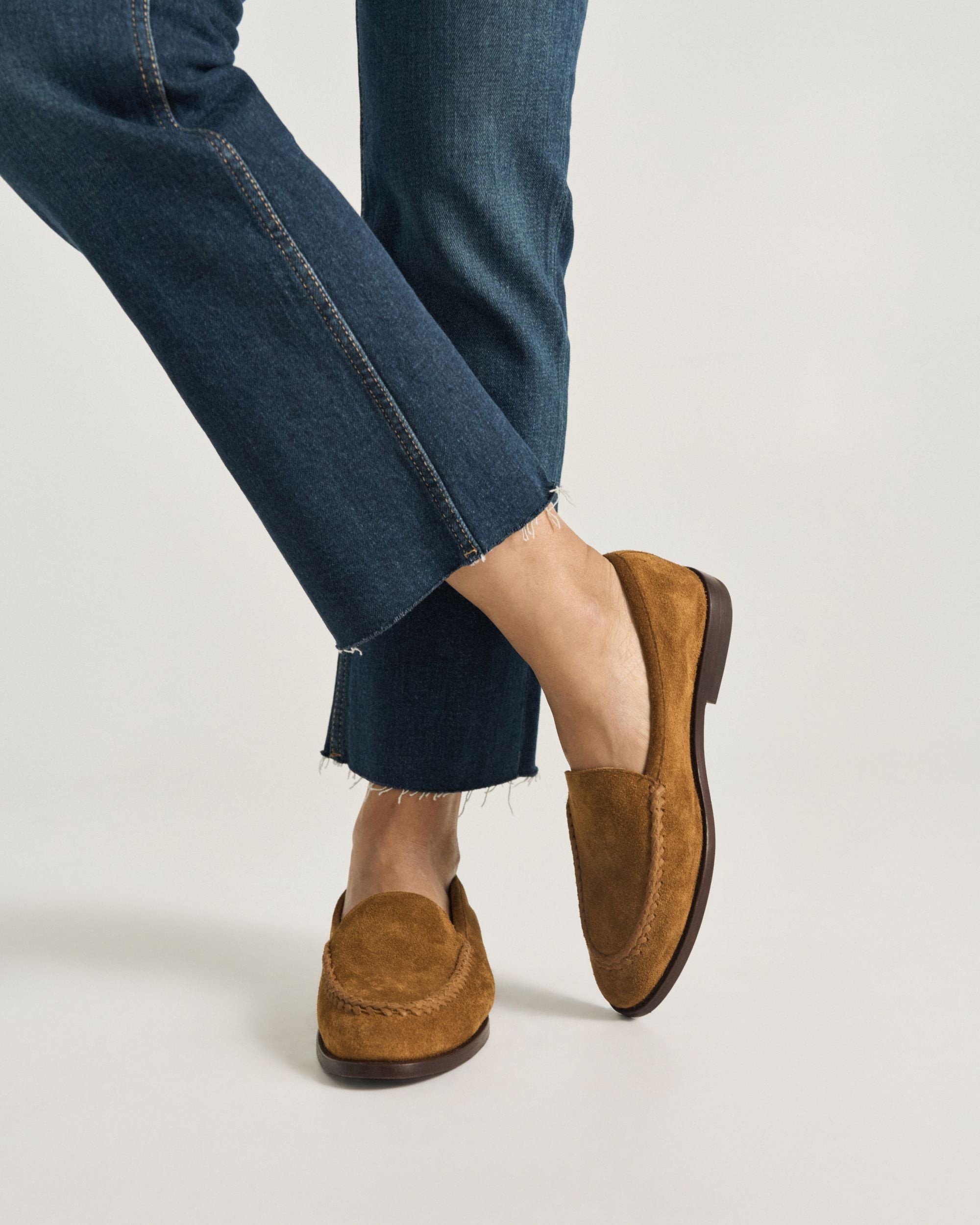 The Claire Braid - Sienna Suede
