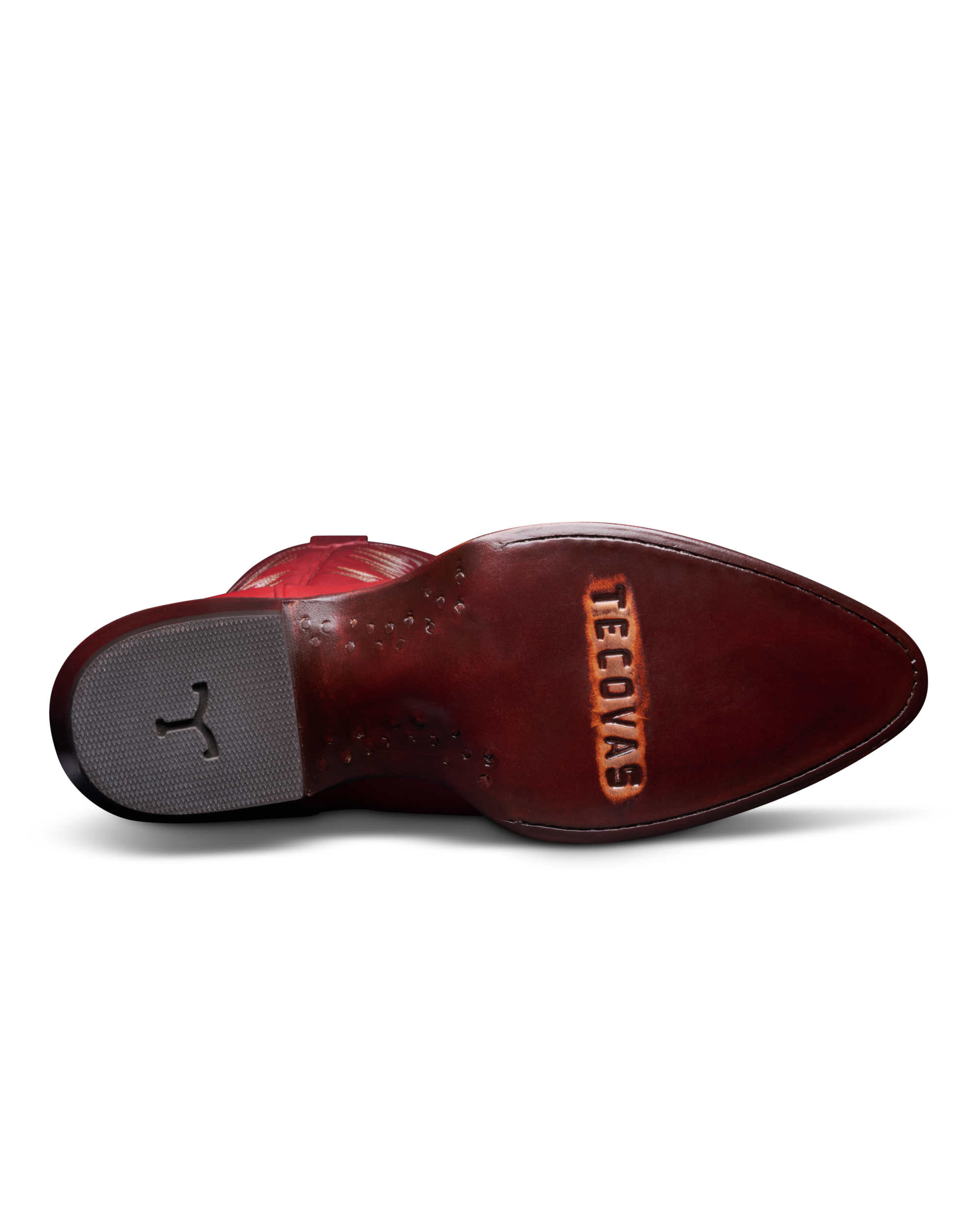 The Abby - Crimson Cowhide