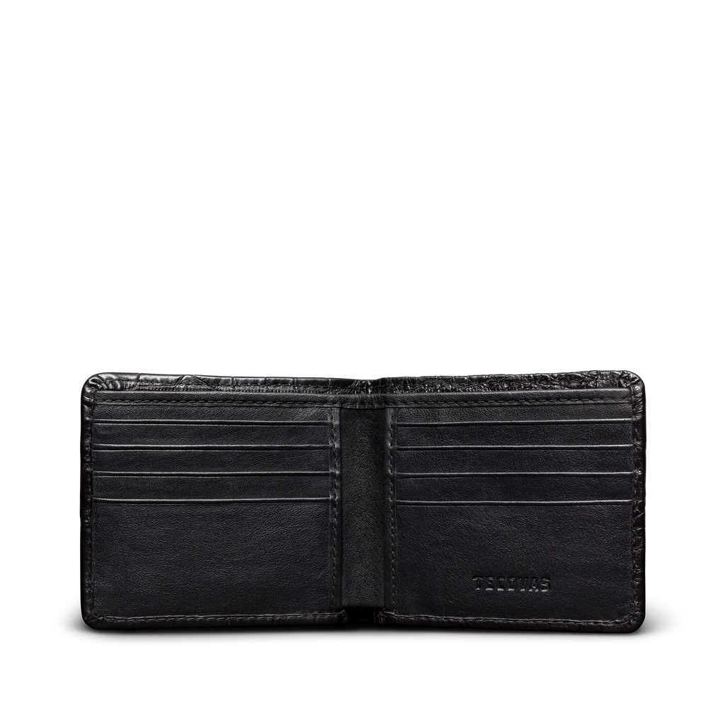 Alligator Billfold - Midnight Alligator