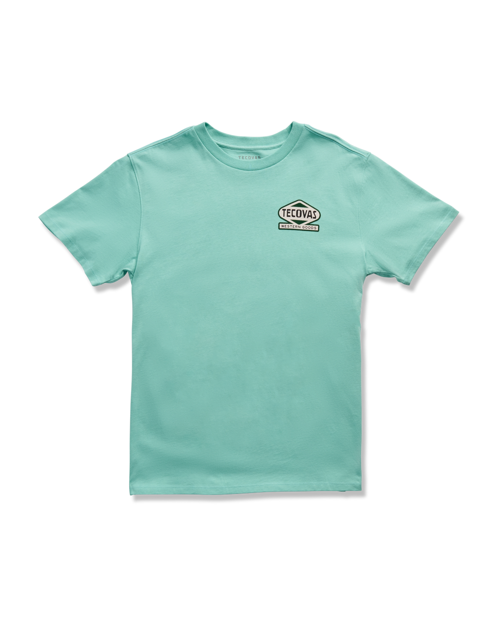 Men's Neon Sign Tee - Turquoise Pima Cotton