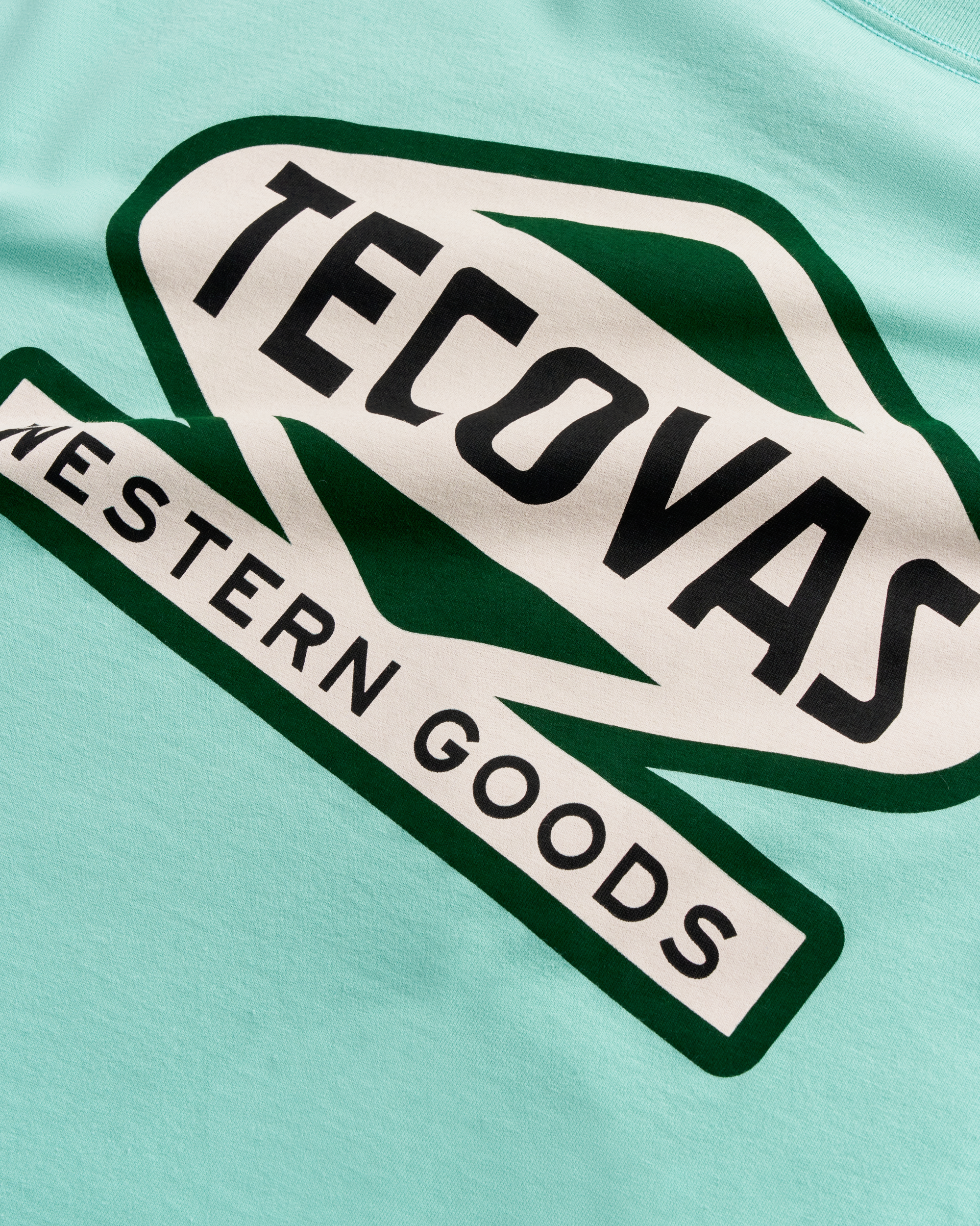 Men's Neon Sign Tee - Turquoise Pima Cotton