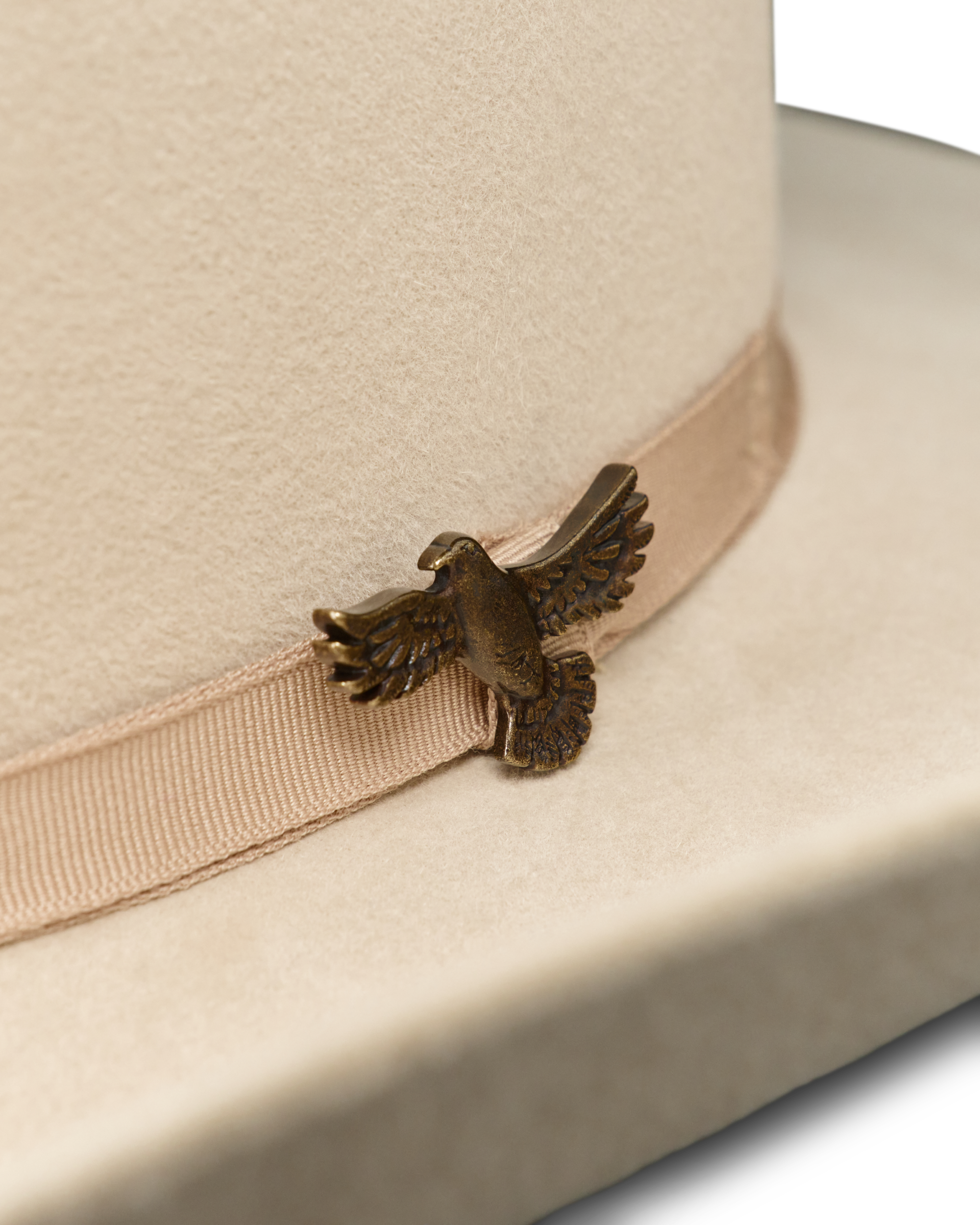 Hat Pin - Antique Brass Metal