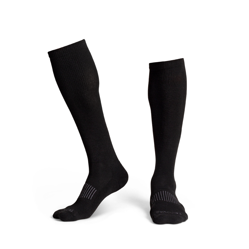 Over-The-Calf Socks (Single) - Midnight Polyester Spandex