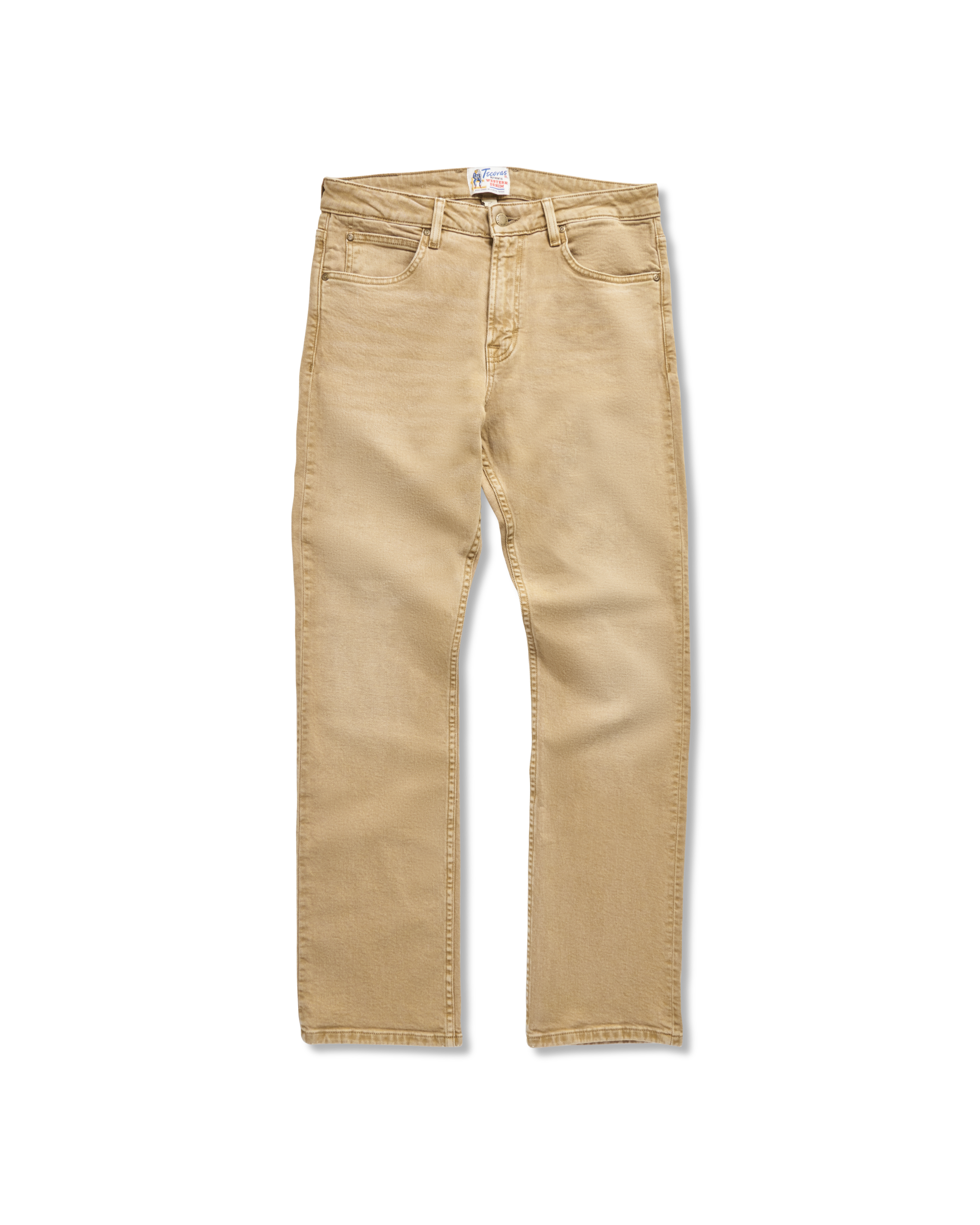 Men's Slim Straight Stretch Twill - Khaki Stretch Twill