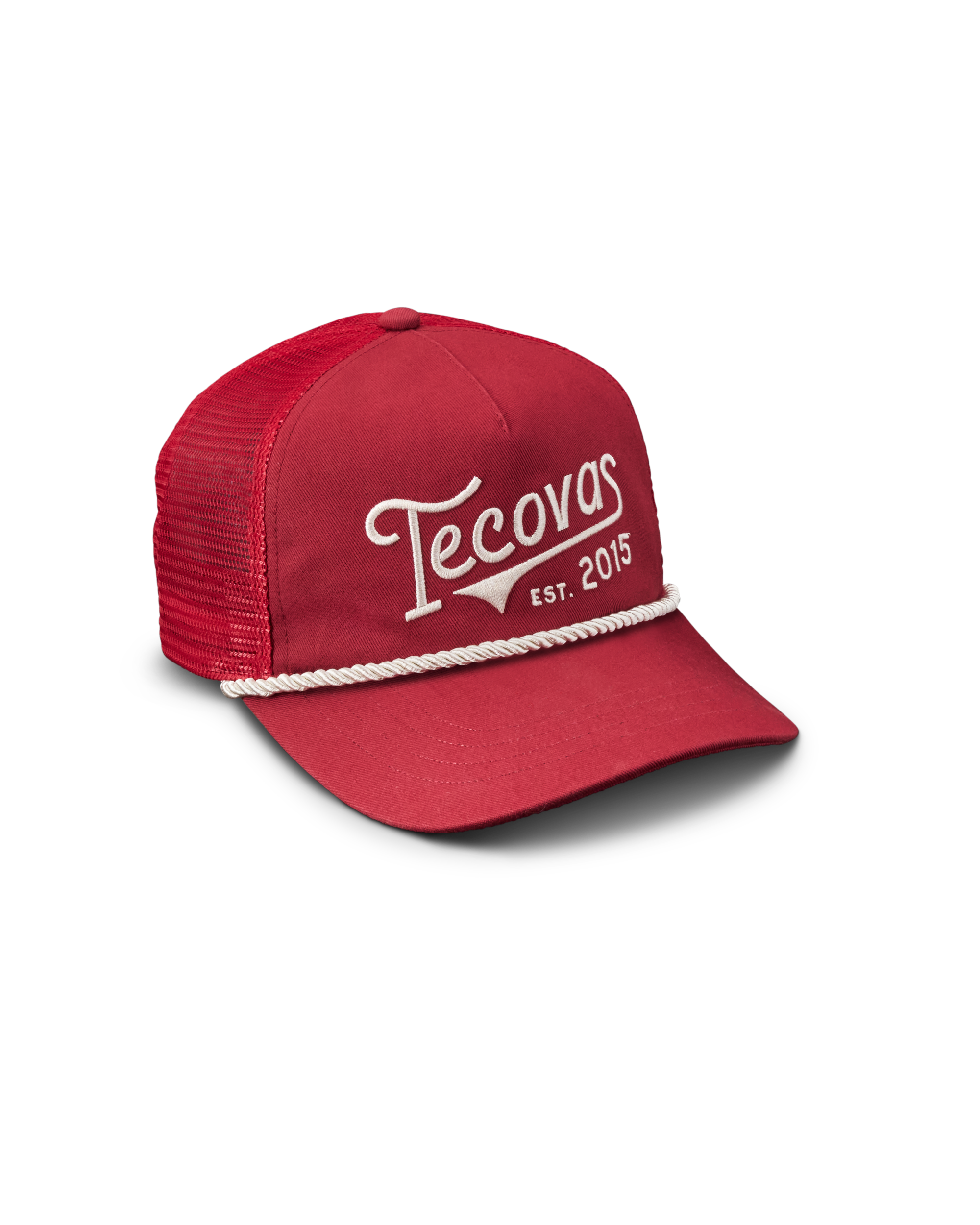 Tecovas Gameday Trucker - Red Cotton Polyester