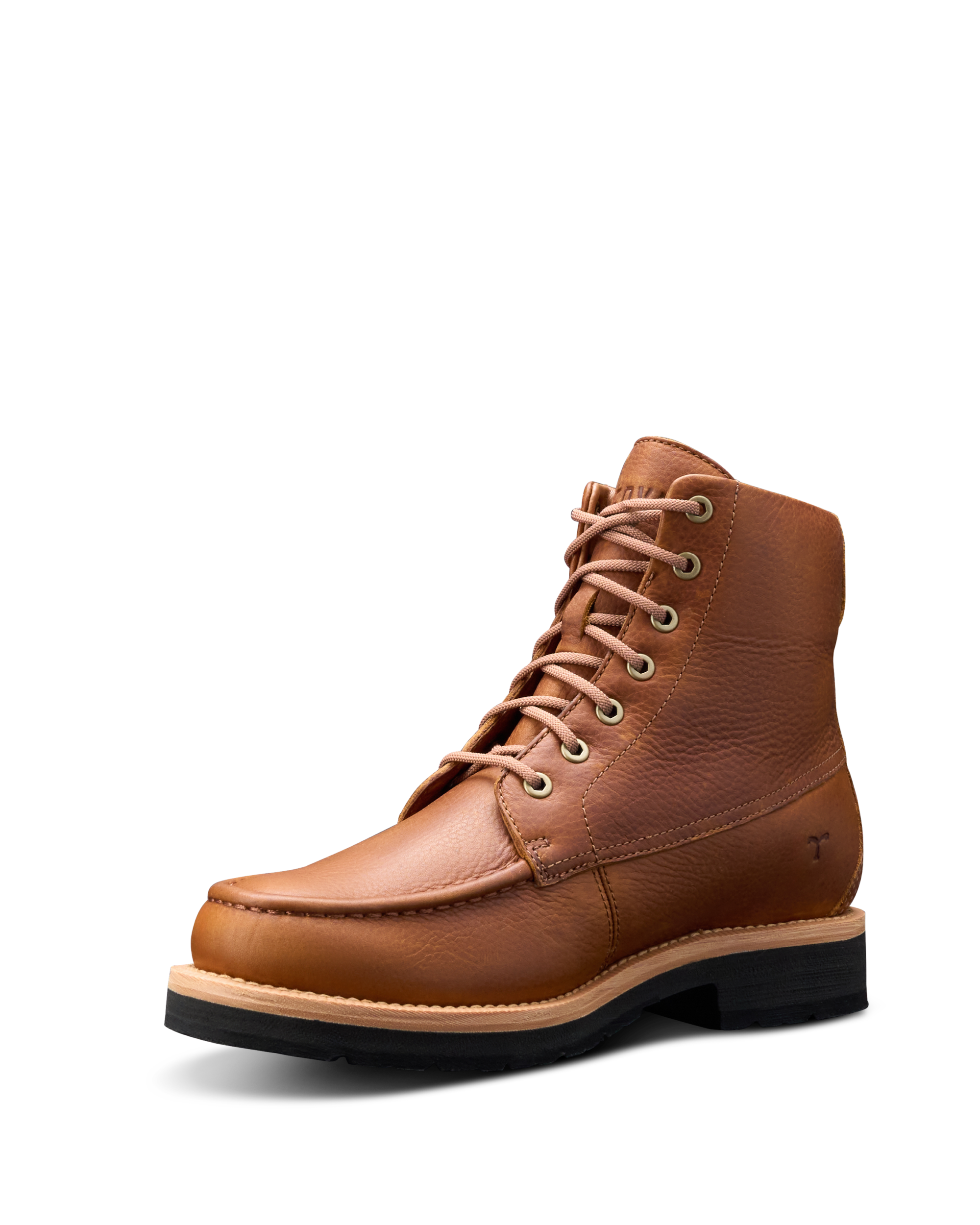 The Rugged Moc - Saddle Cowhide
