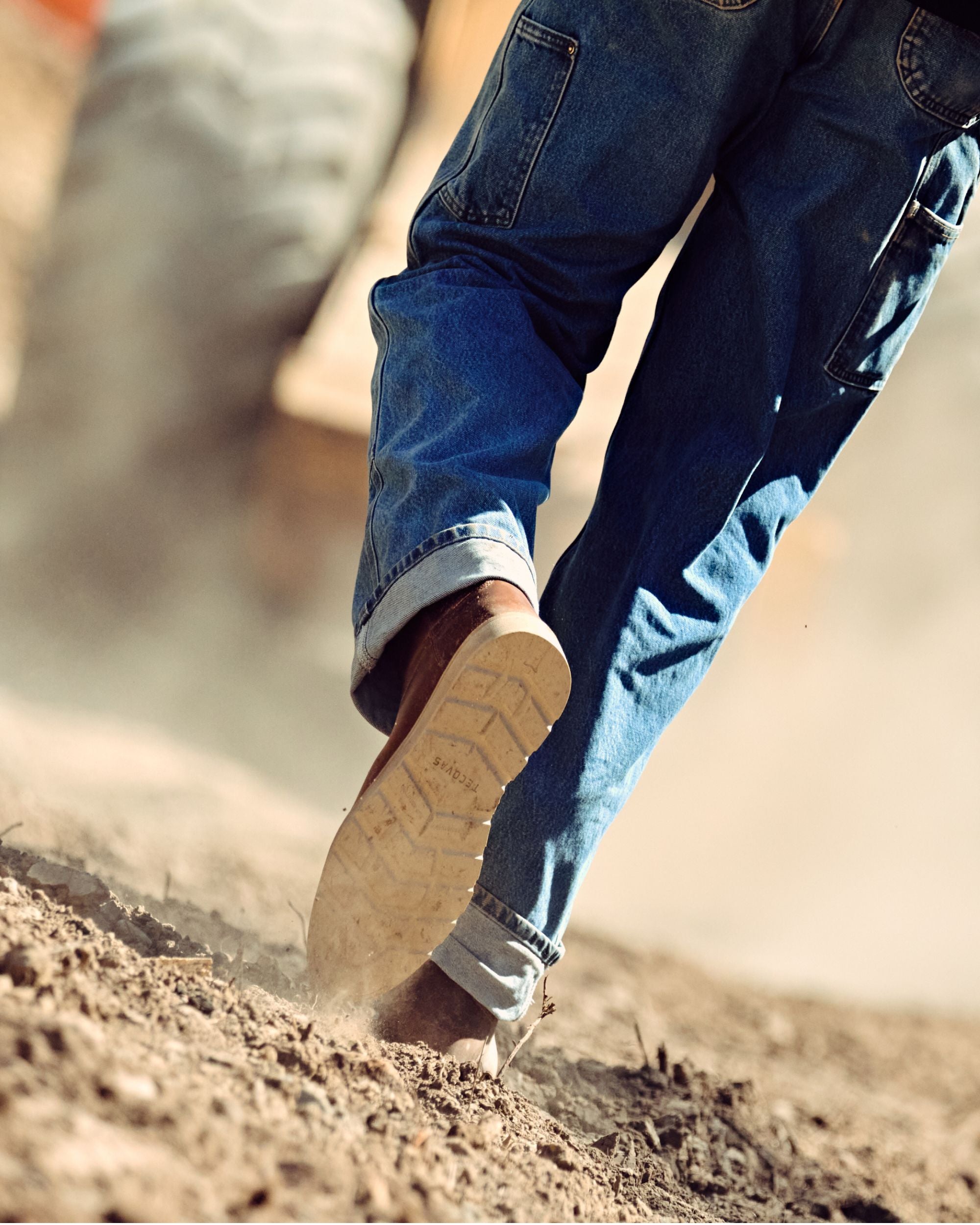LongHaul Waterproof Roper Composite Toe Work Boot - Saddle Cowhide