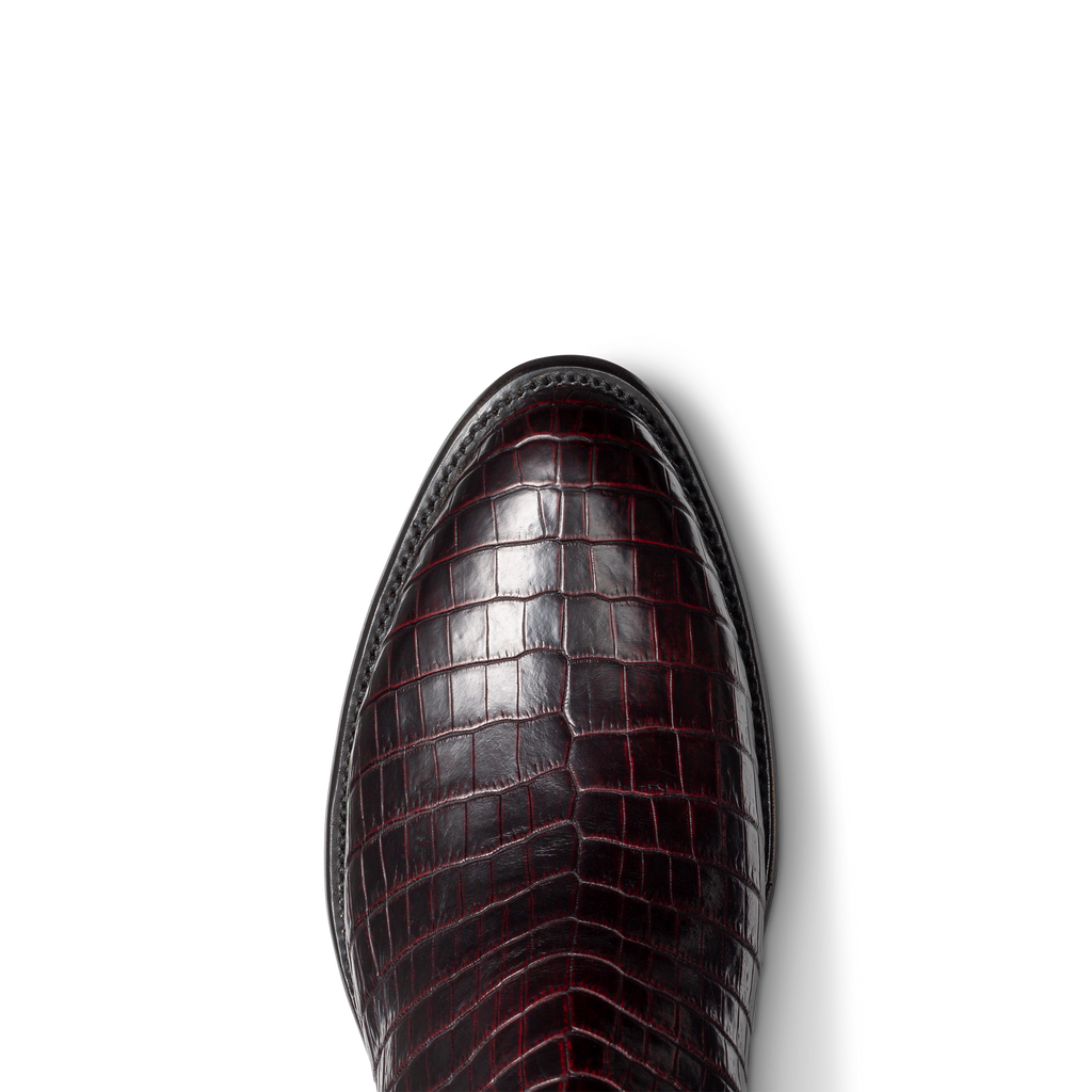 The Dean - Black Cherry Crocodile