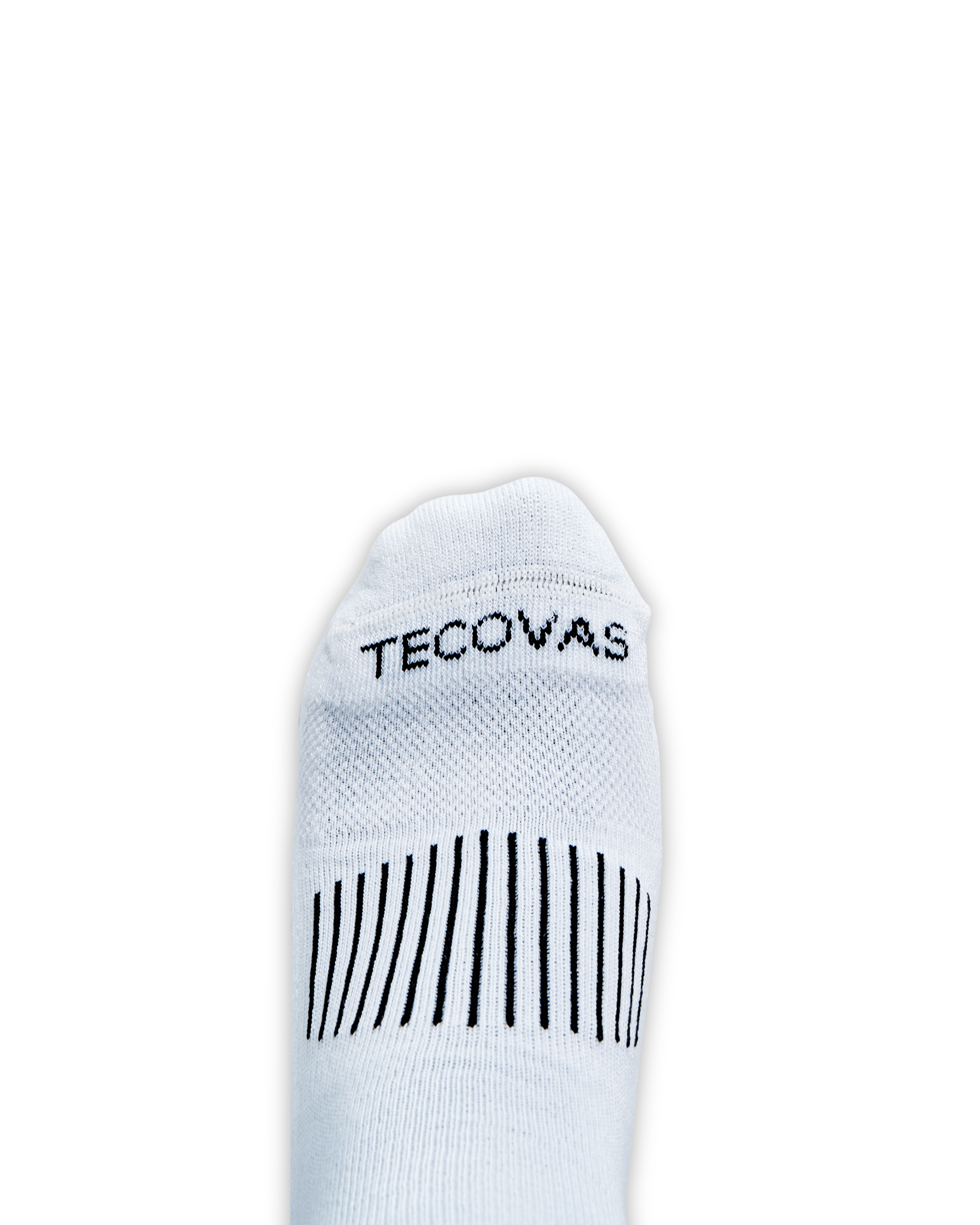Over-The-Calf Socks (3-Pack) - White Polyester Spandex