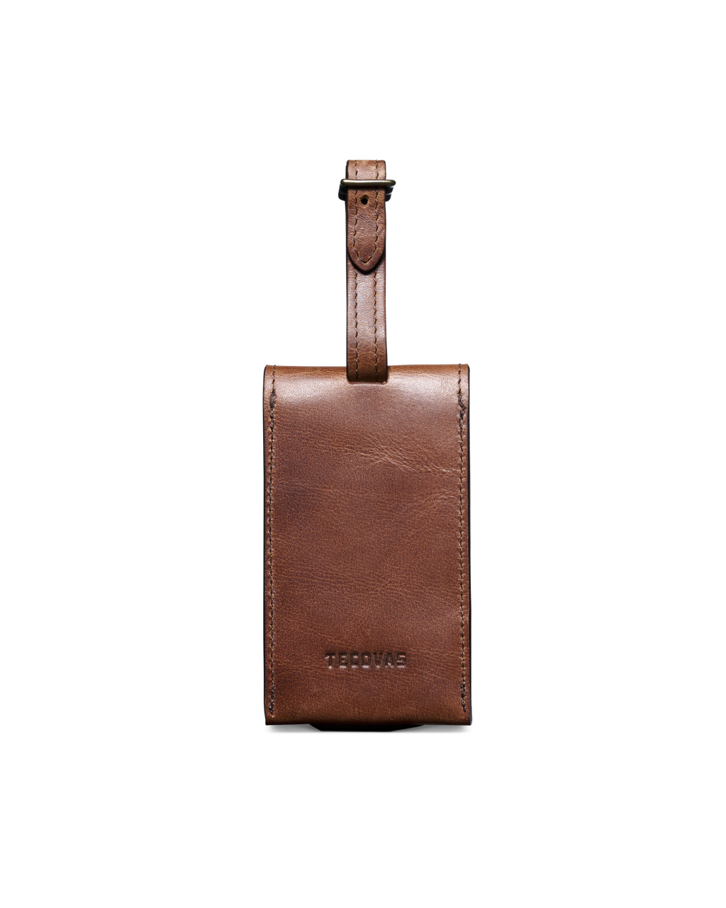 Bartlett Luggage Tag - Cognac Cowhide