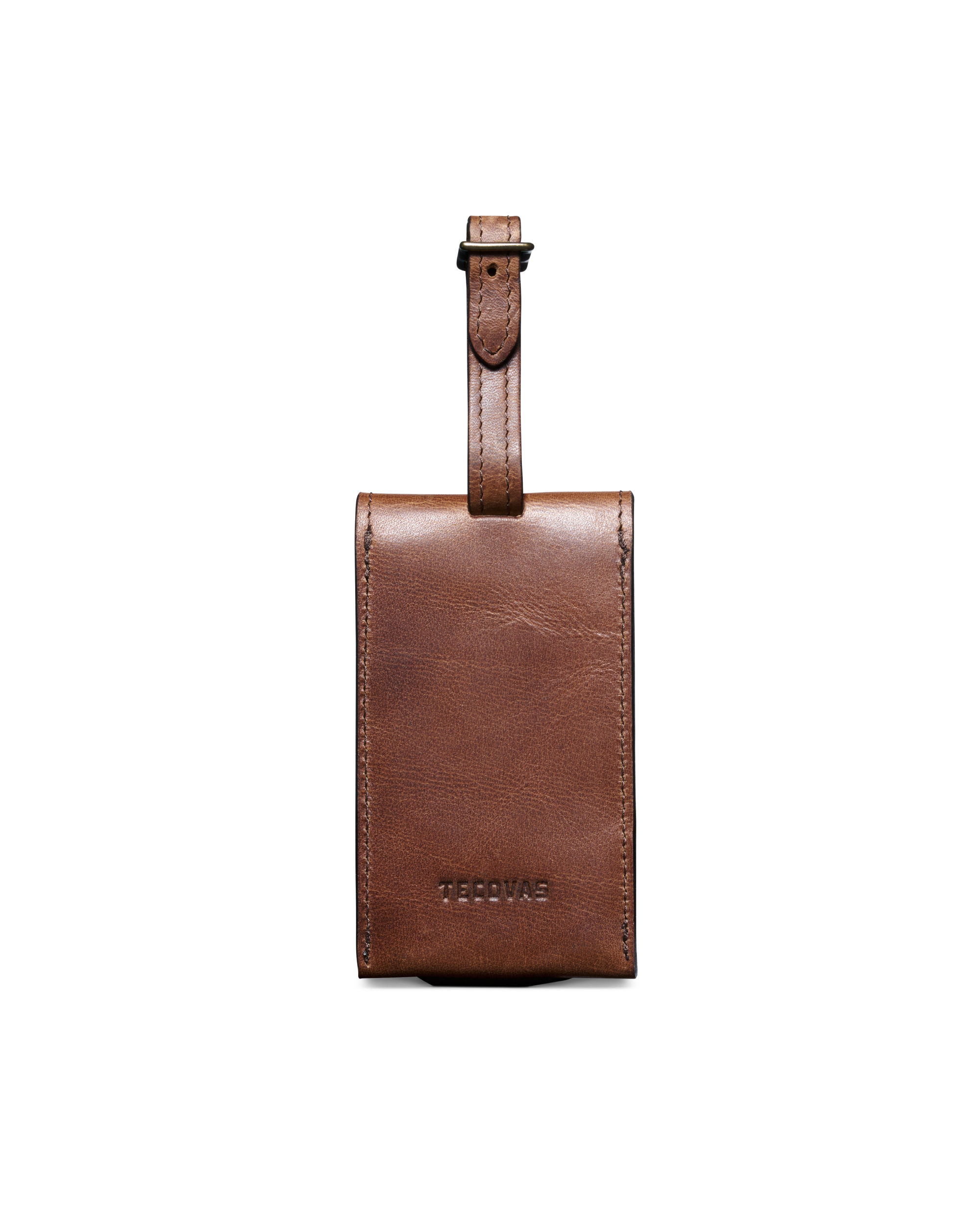 Bartlett Luggage Tag - Cognac Cowhide
