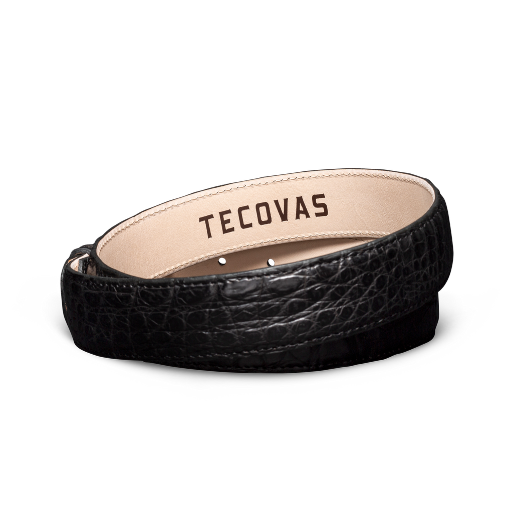 Men's Caiman Belt - Midnight Caiman