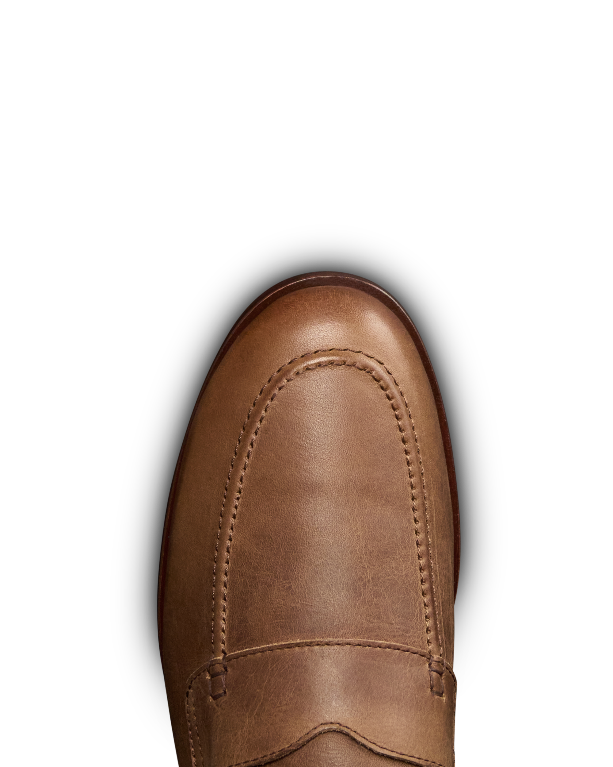 The Monterrey Penny - Chestnut Cowhide