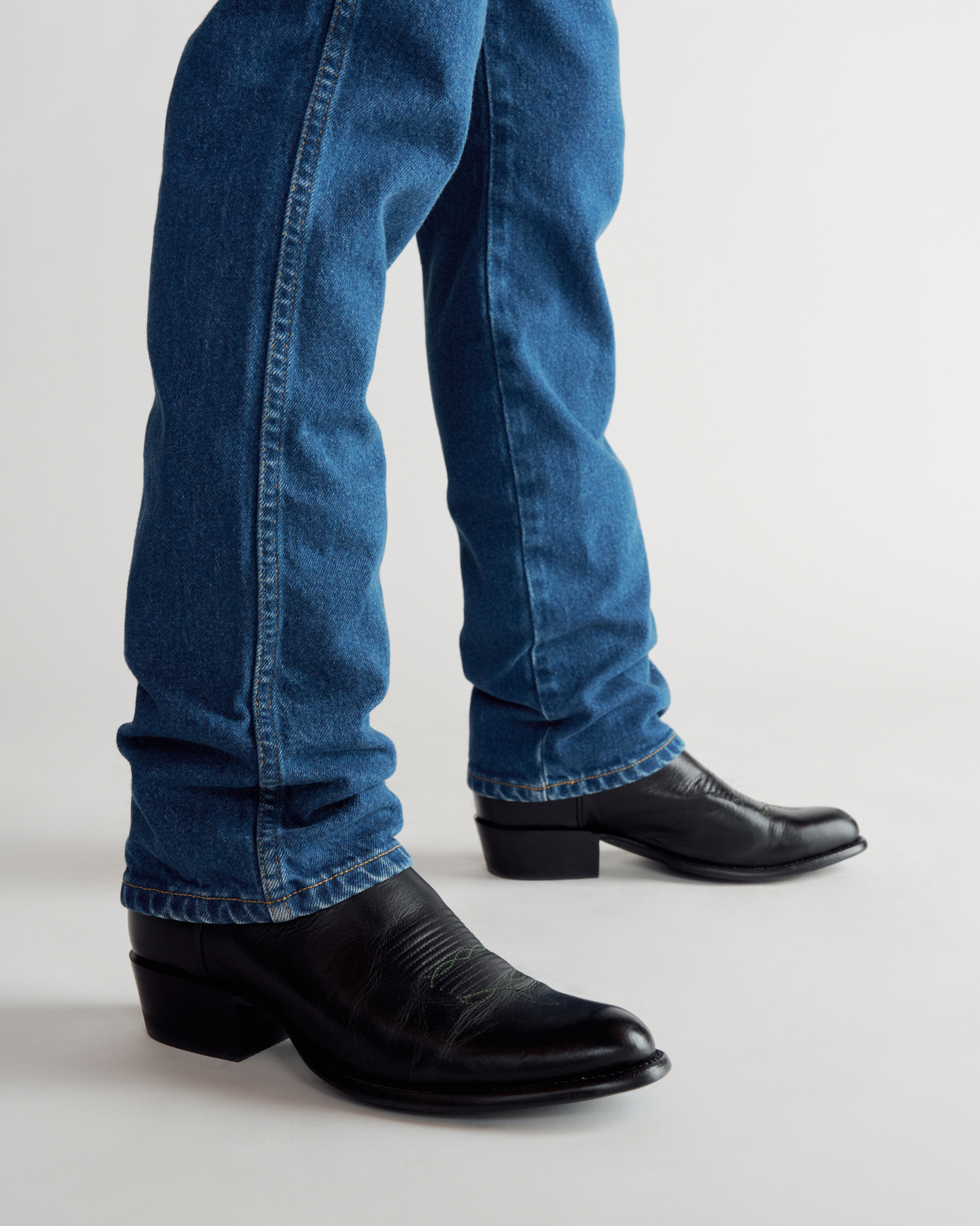 The Cartwright Gamblers - Black Gamblers Green Cowhide Python