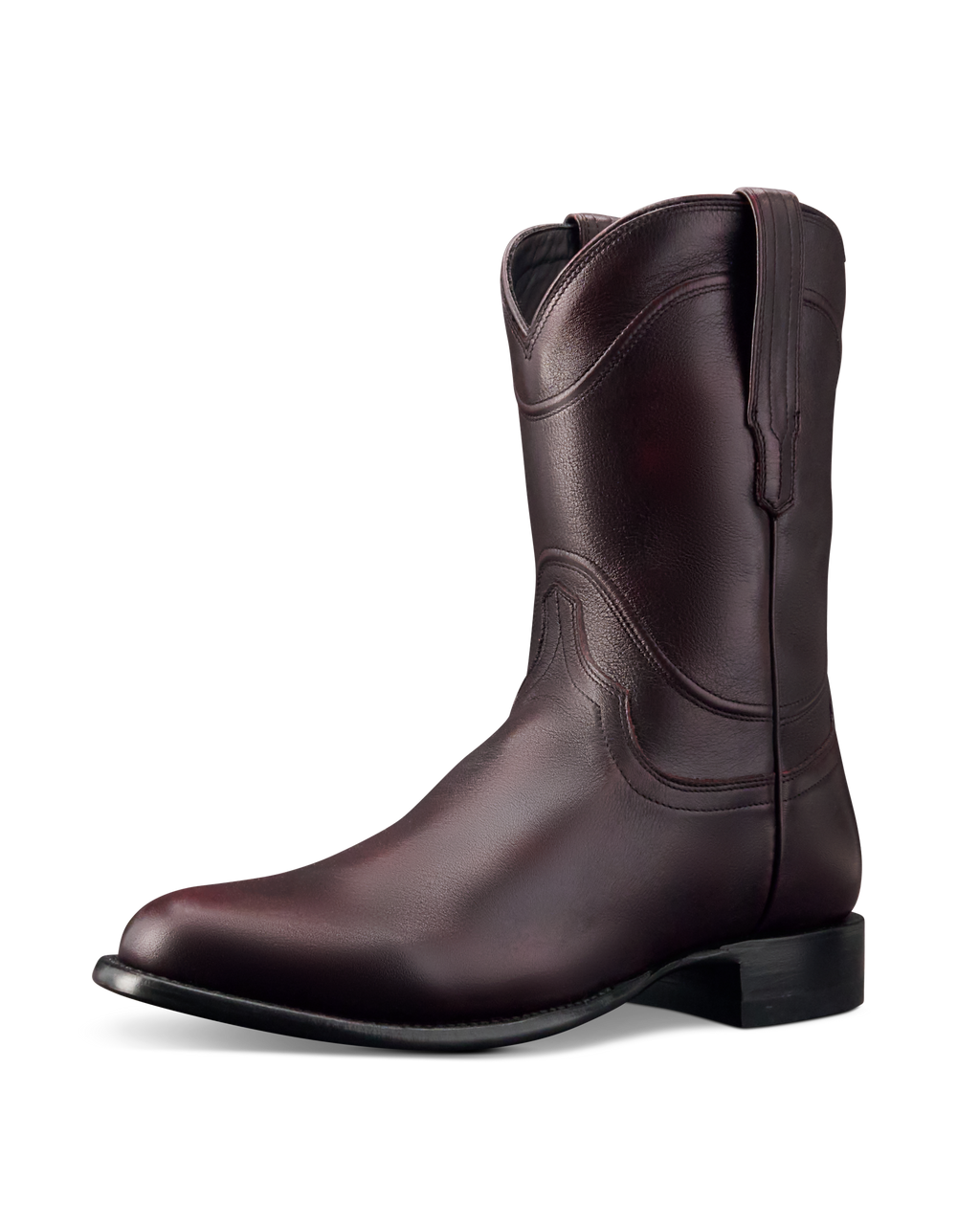 The Earl - Black Cherry Cowhide