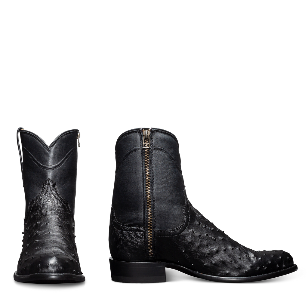 The Dean - Onyx Ostrich