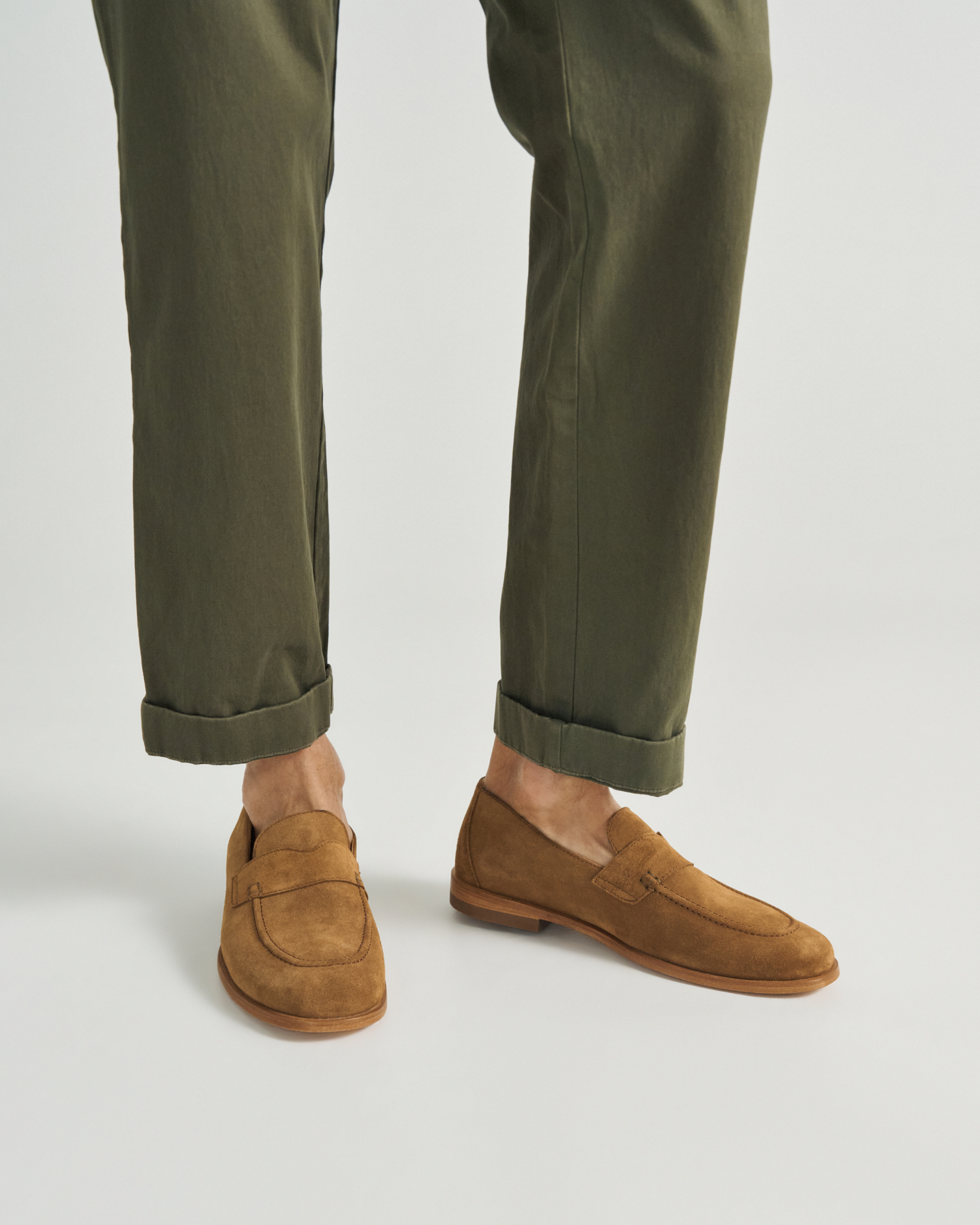 The Monterrey Penny - Cork Suede