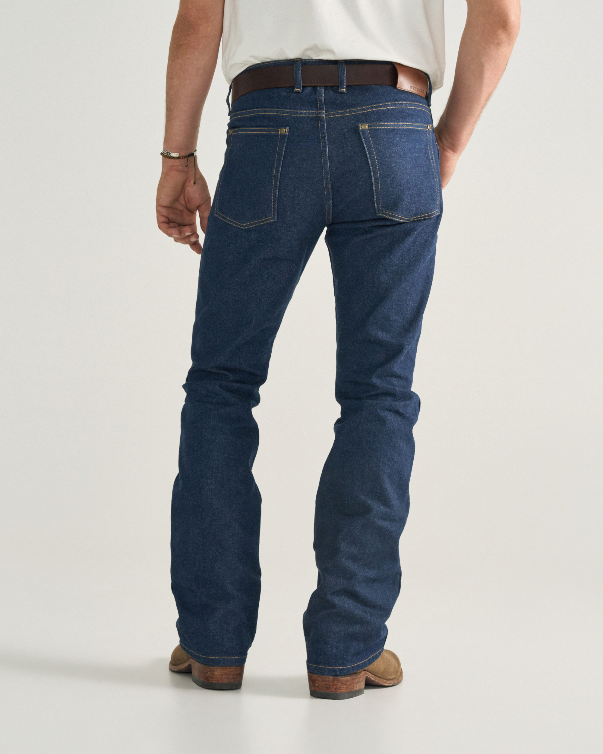 Men's Modern Bootcut Heritage Denim - Dark Blue Heritage Denim