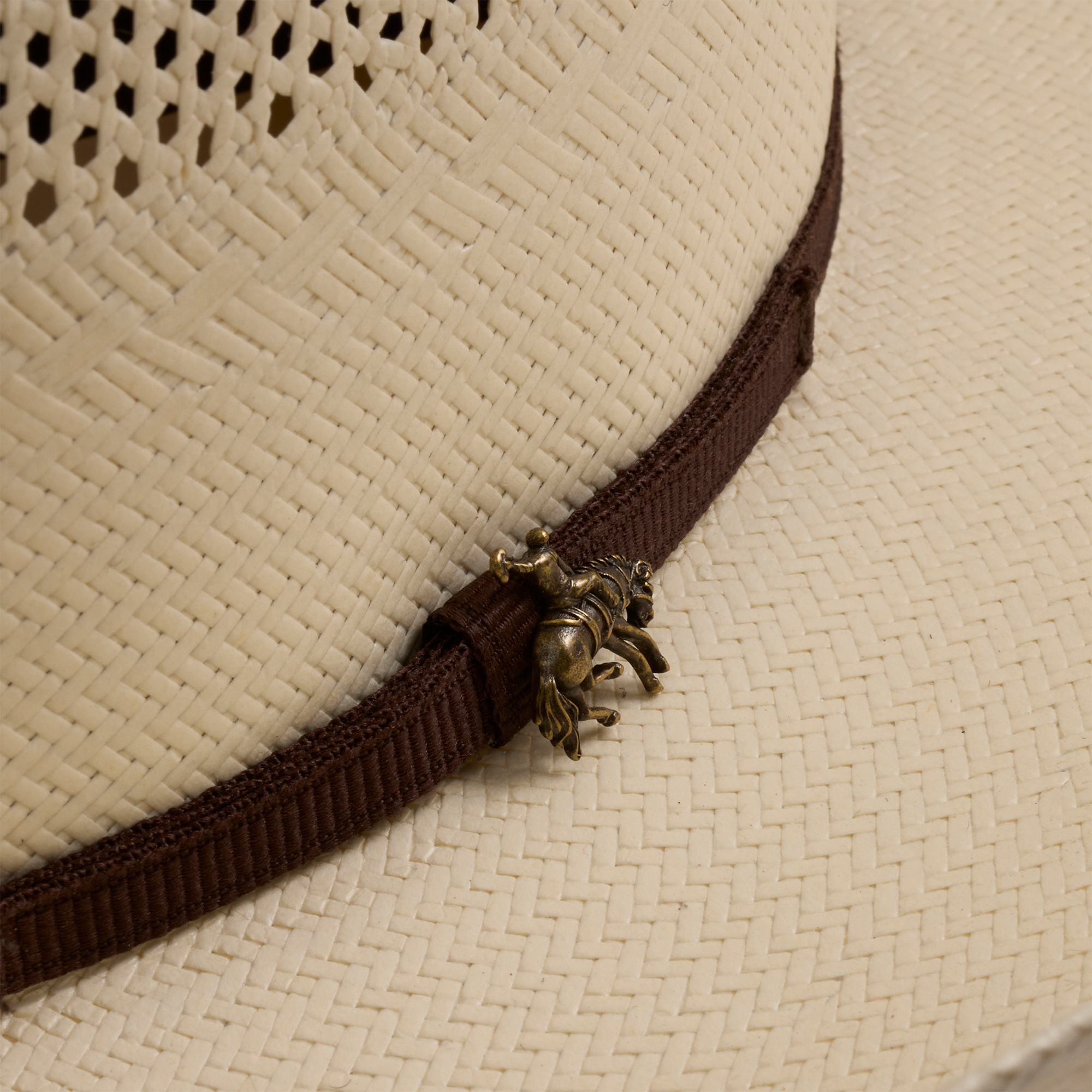 Cattleman Straw Cowboy Hat - Natural Straw
