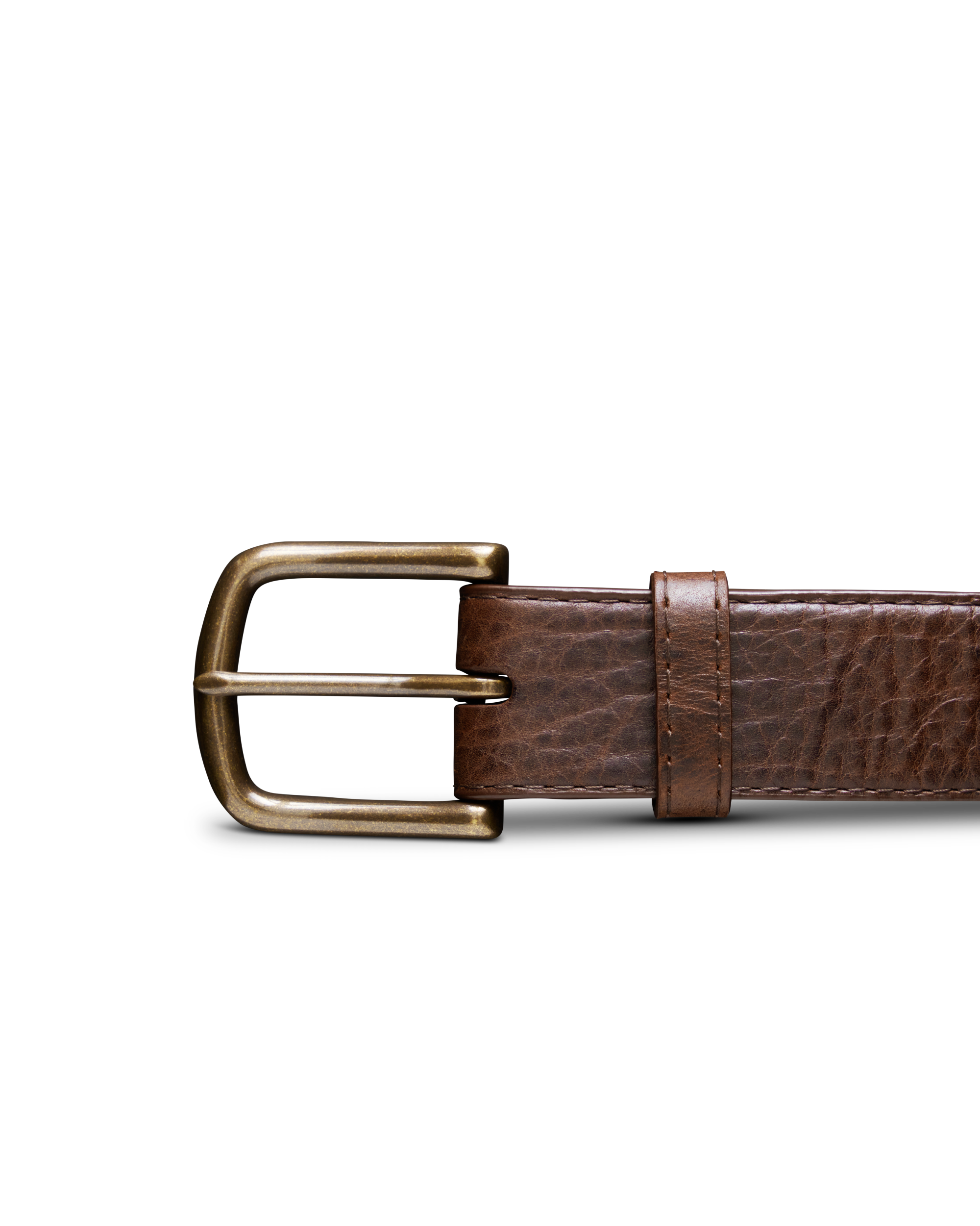 Men's Bison Belt - Hickory Bison