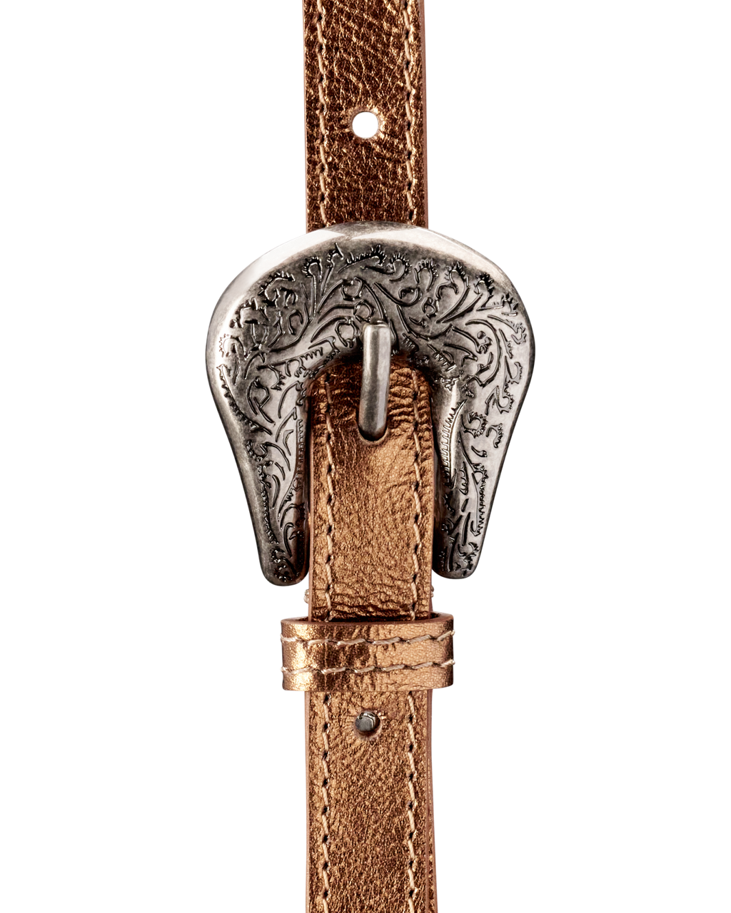 Mini Satchel - Copper Cowhide