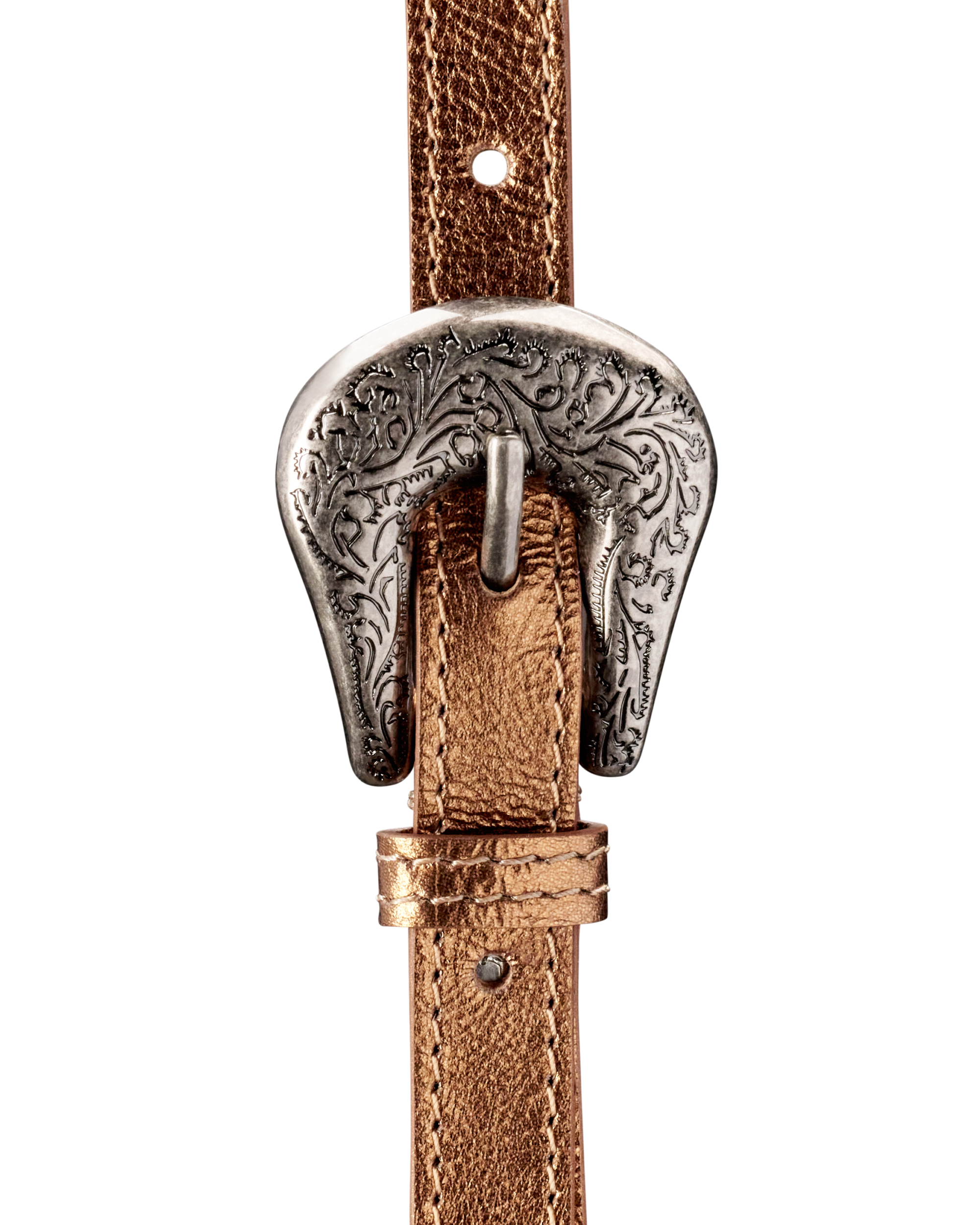 Mini Satchel - Copper Cowhide
