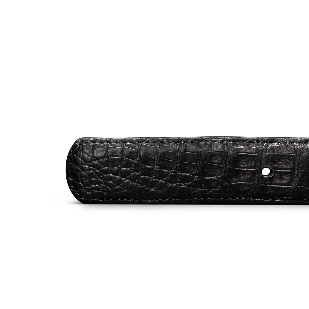 Men's Caiman Belt - Midnight Caiman