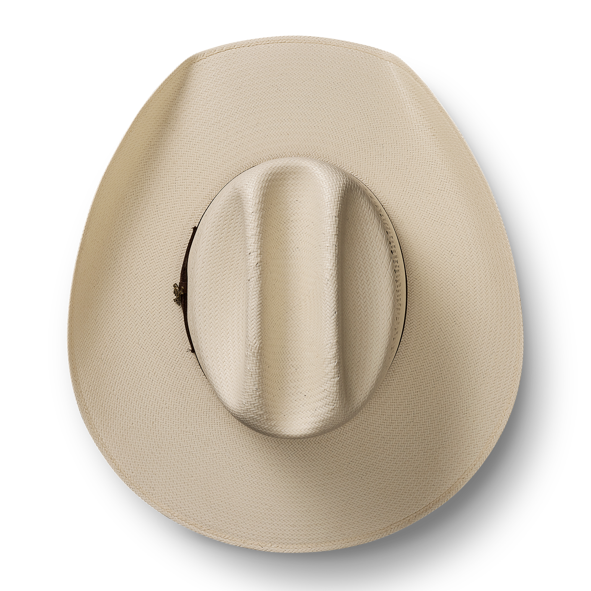 Cattleman Straw Cowboy Hat - Natural Straw
